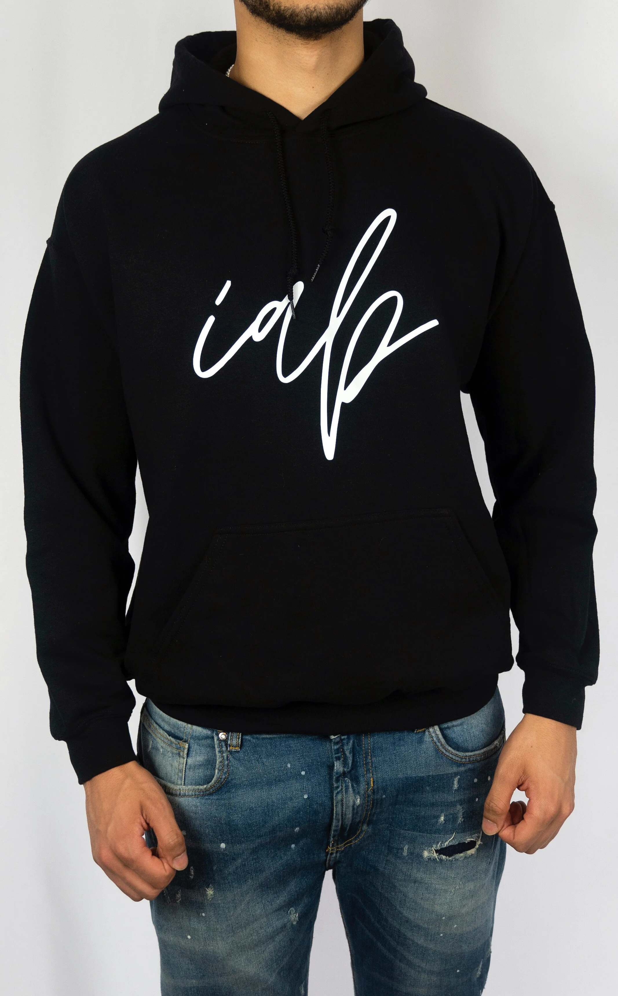 IAB Signature Hoodie Black