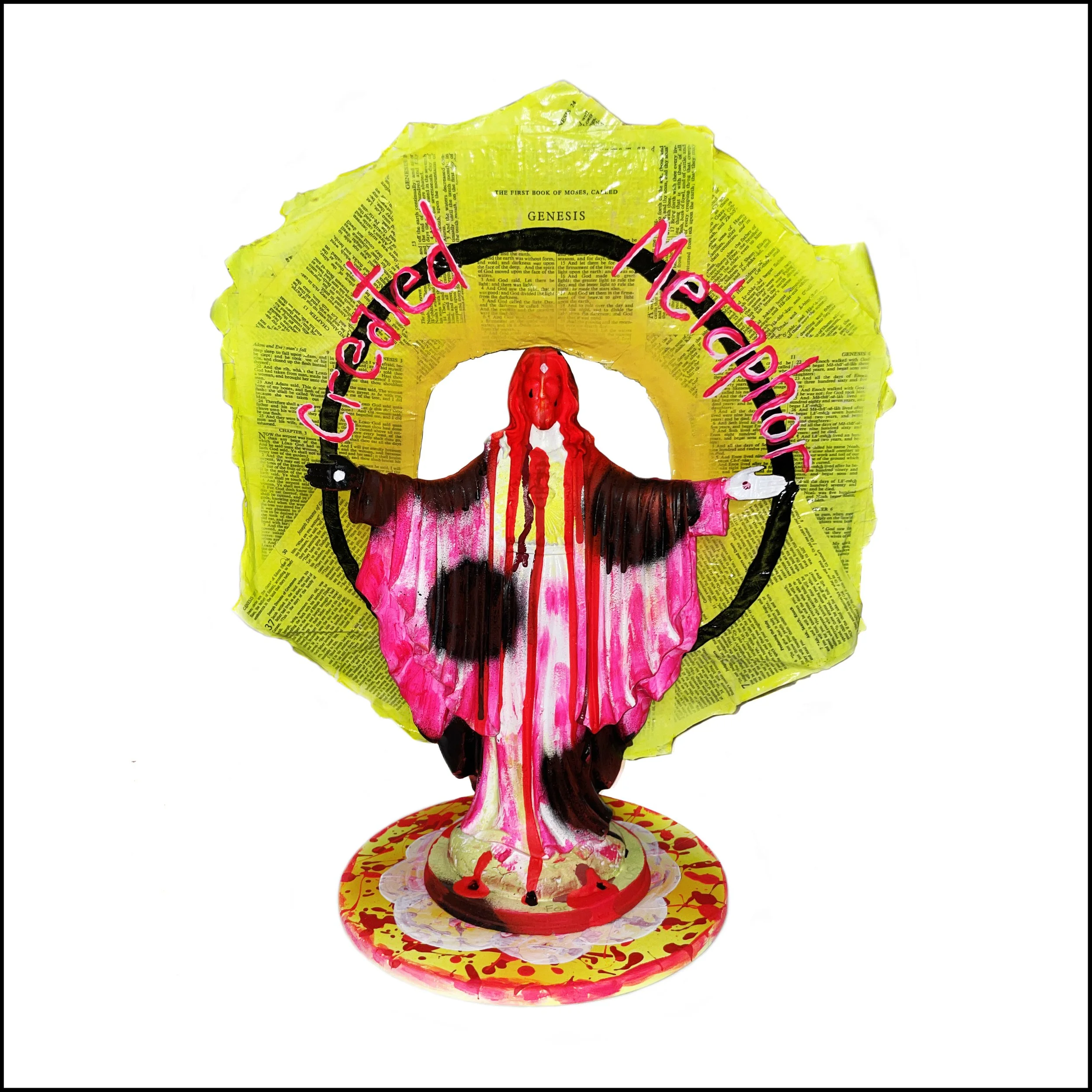       
  
   
  Created Metaphor  
 (2024) 21"x18", Mixed Media Sculpture  Blacklight Sensitive   


    
 
      #block-yui_3_17_2_1_1775115616264_4686 {
        --opacity: 100%;
        --translate-x: 0px;
        --translate-y: 0px;
        --rota