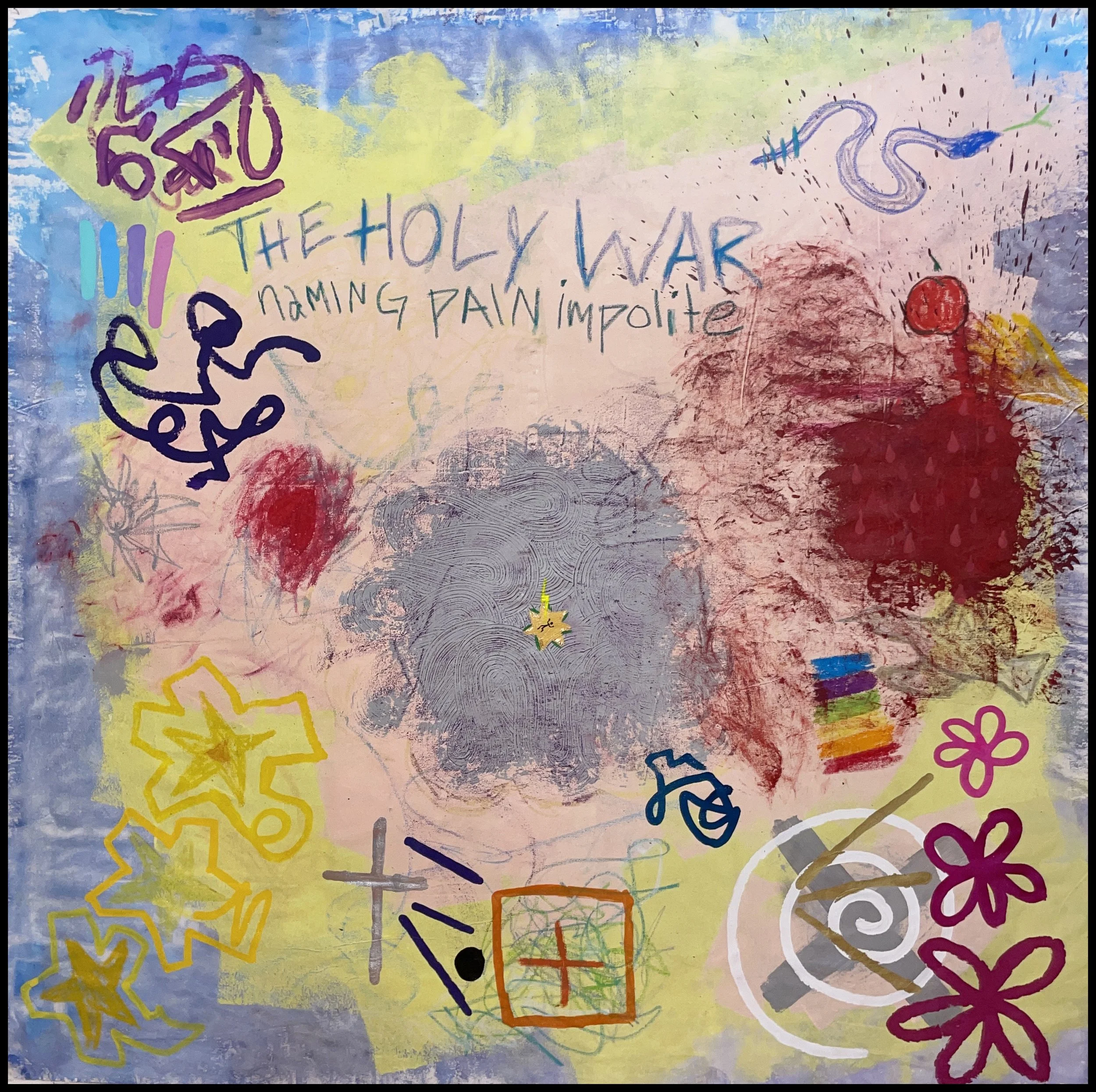 Name Pain, 2024, 6'x6'