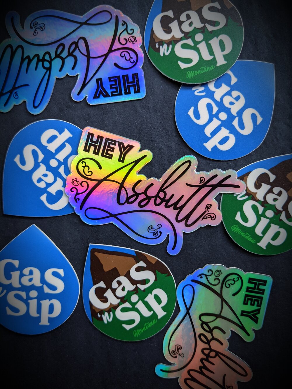 Supernatural Sticker - Gas 'n Sip — skelleycat  self-care through aroma,  ritual, and divination