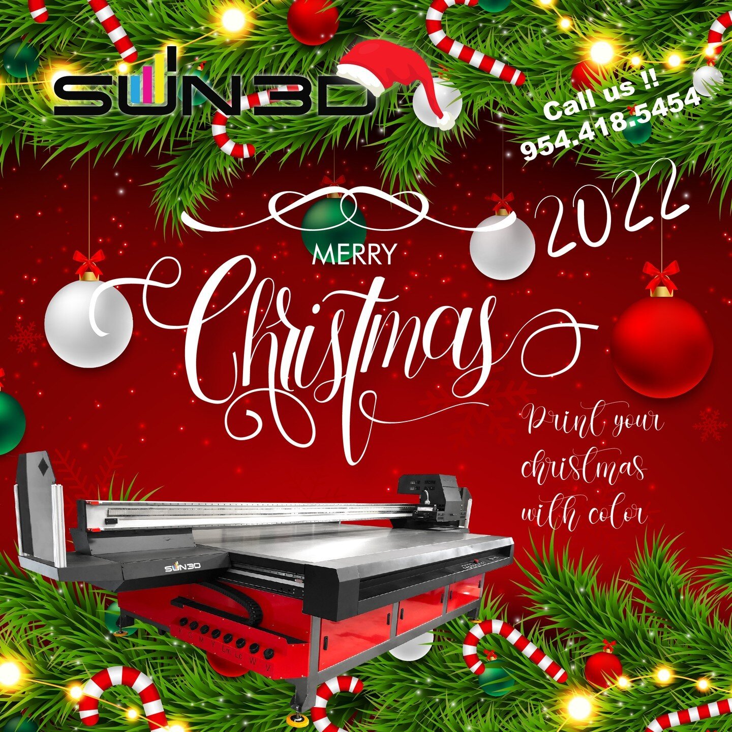 https://www.sun3dcorporation.com
📩 info@sun3dcorporation.com
☎ Contact: +1 (954) 418.5454
#SUN3D #PrintOnAnything #Lasercut #printers #UVLEDPrinting #CNCcut #Happychristmas2022