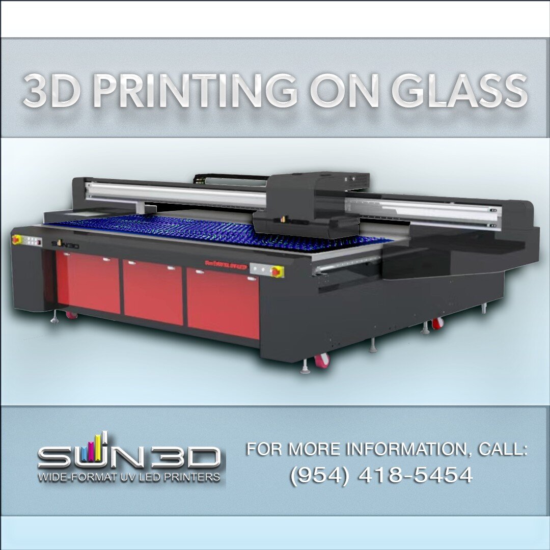 #SUN3D #3dprinting #glassprinting #glassart #uvprinting #decor #glassproject #glassart