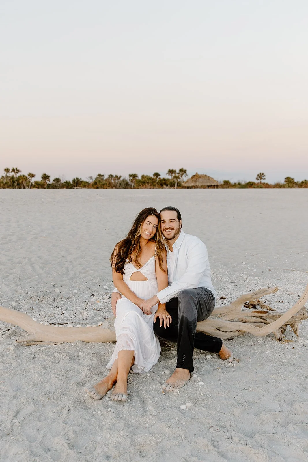 Krista + Brandon | Golden Hour at Sanibel Island