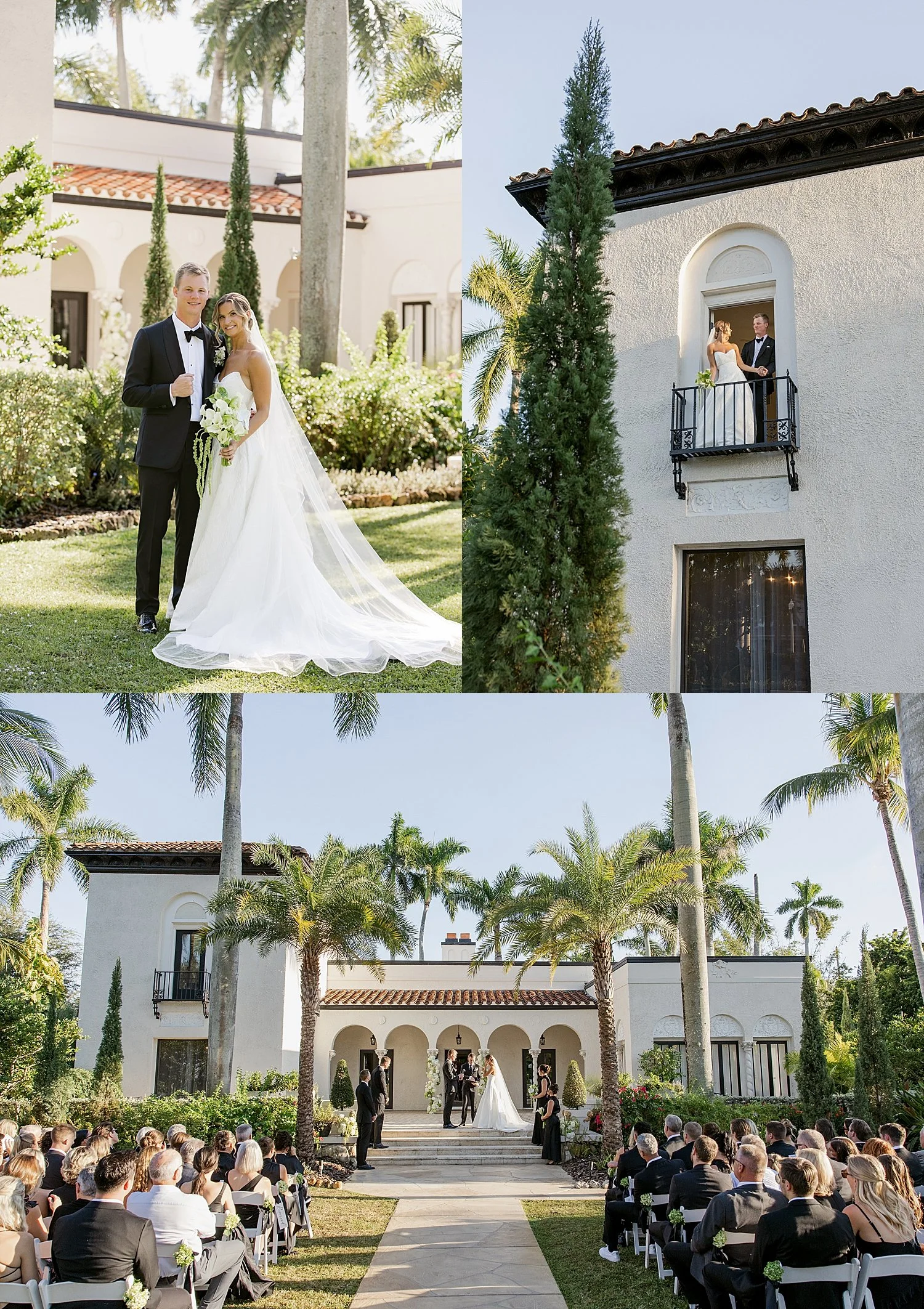  bride and groom at the alter at one of the best venues in SWFL 