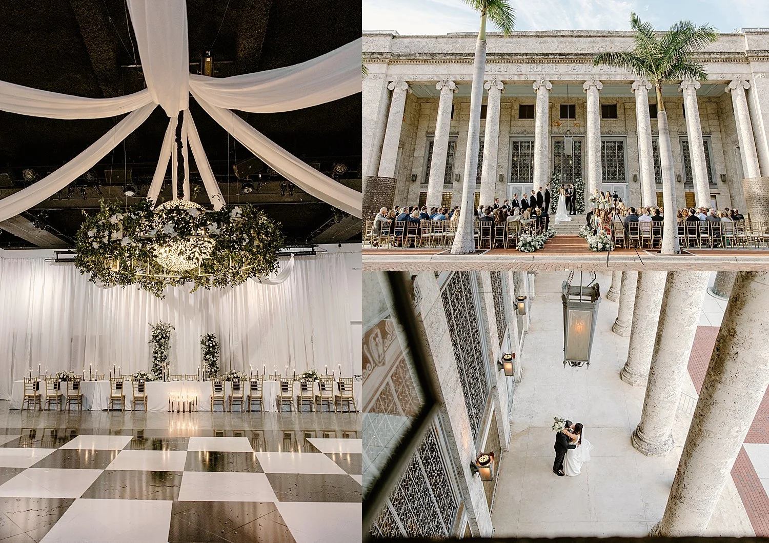  large building with columns by Florida Wedding Photographer 