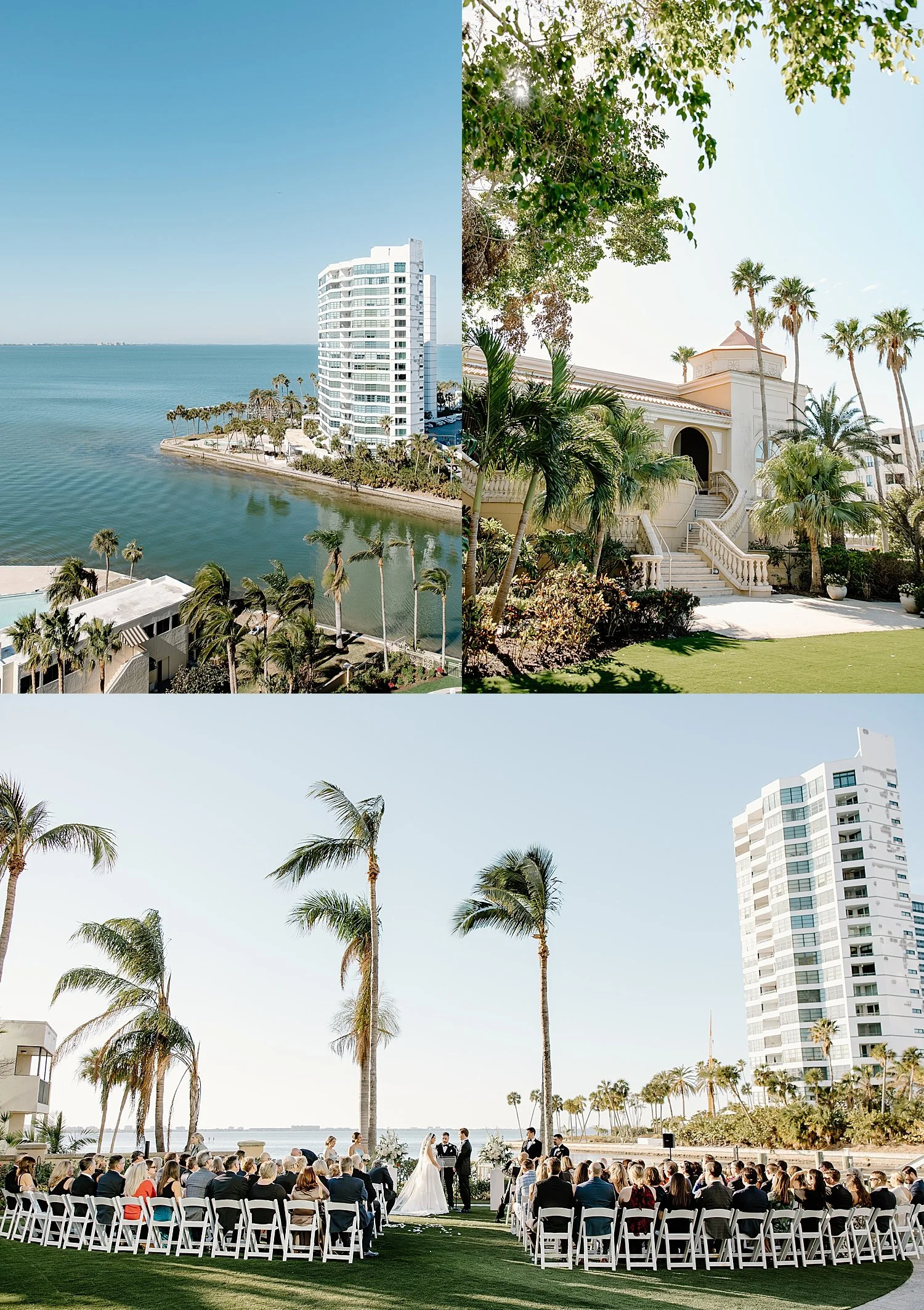  large sweeping building on the water front at one of the best venues in SWFL 