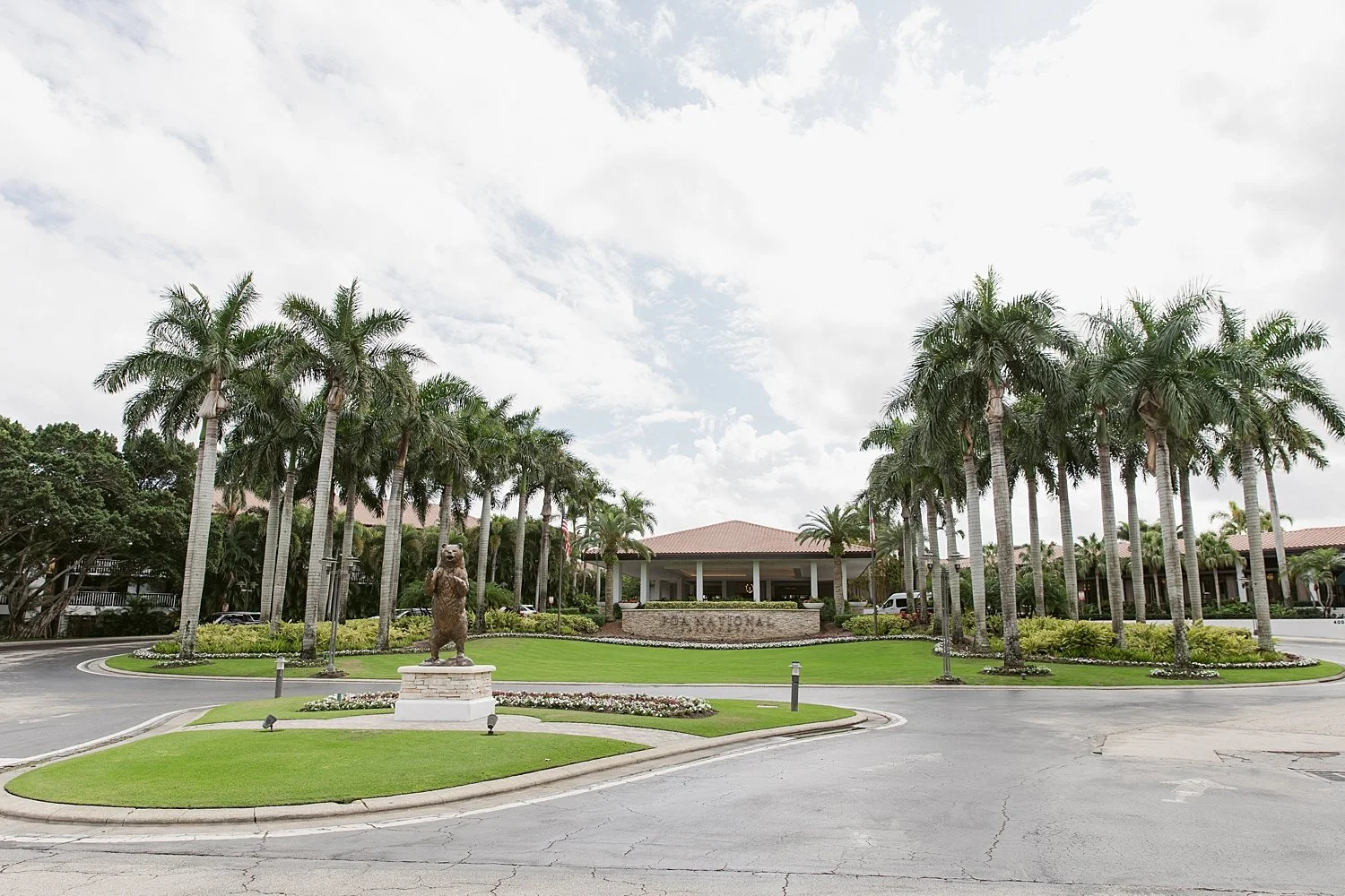  large estate under palm trees at PGA National Resort 
