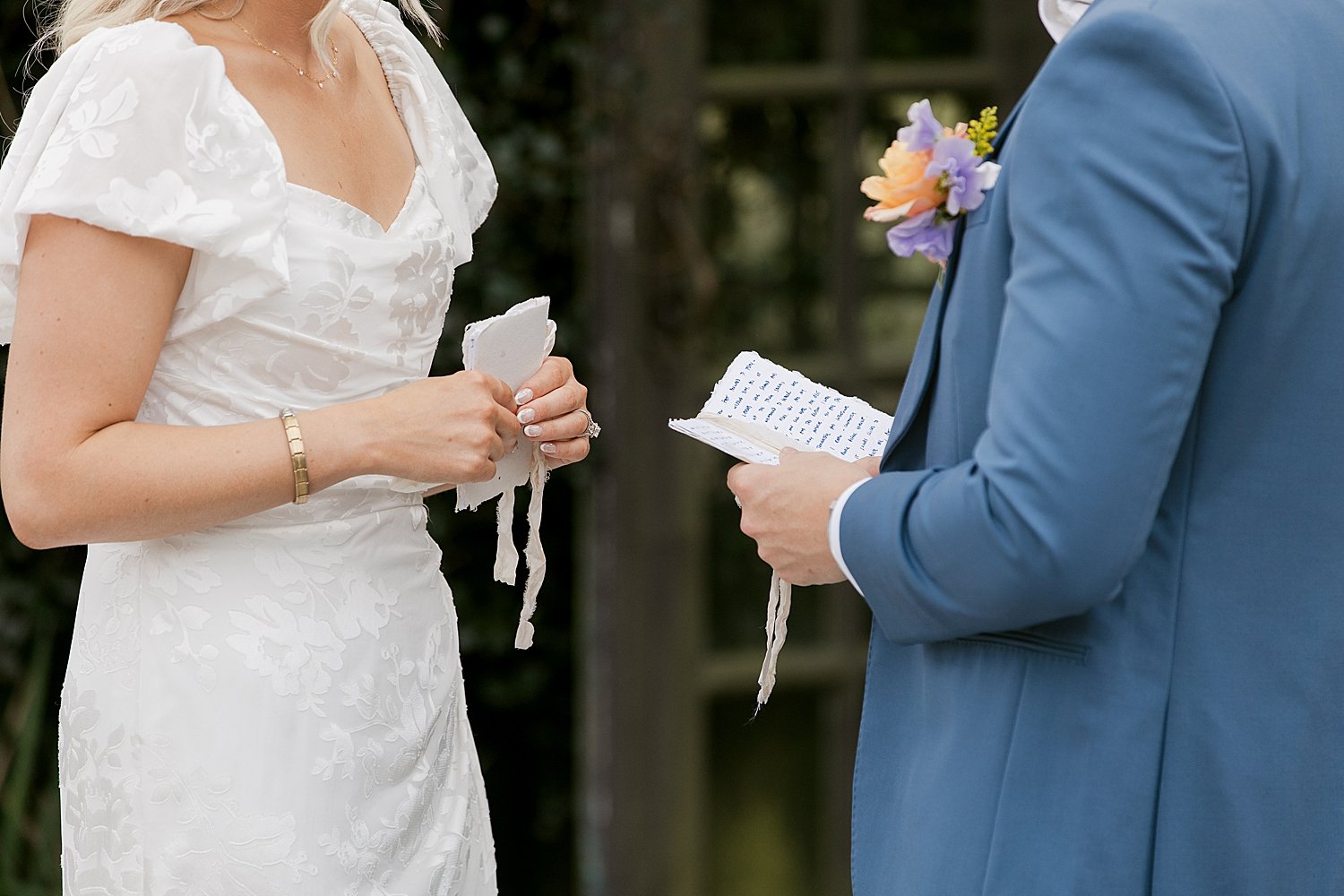  couple exchange private vows by Taylor Shea Photo 