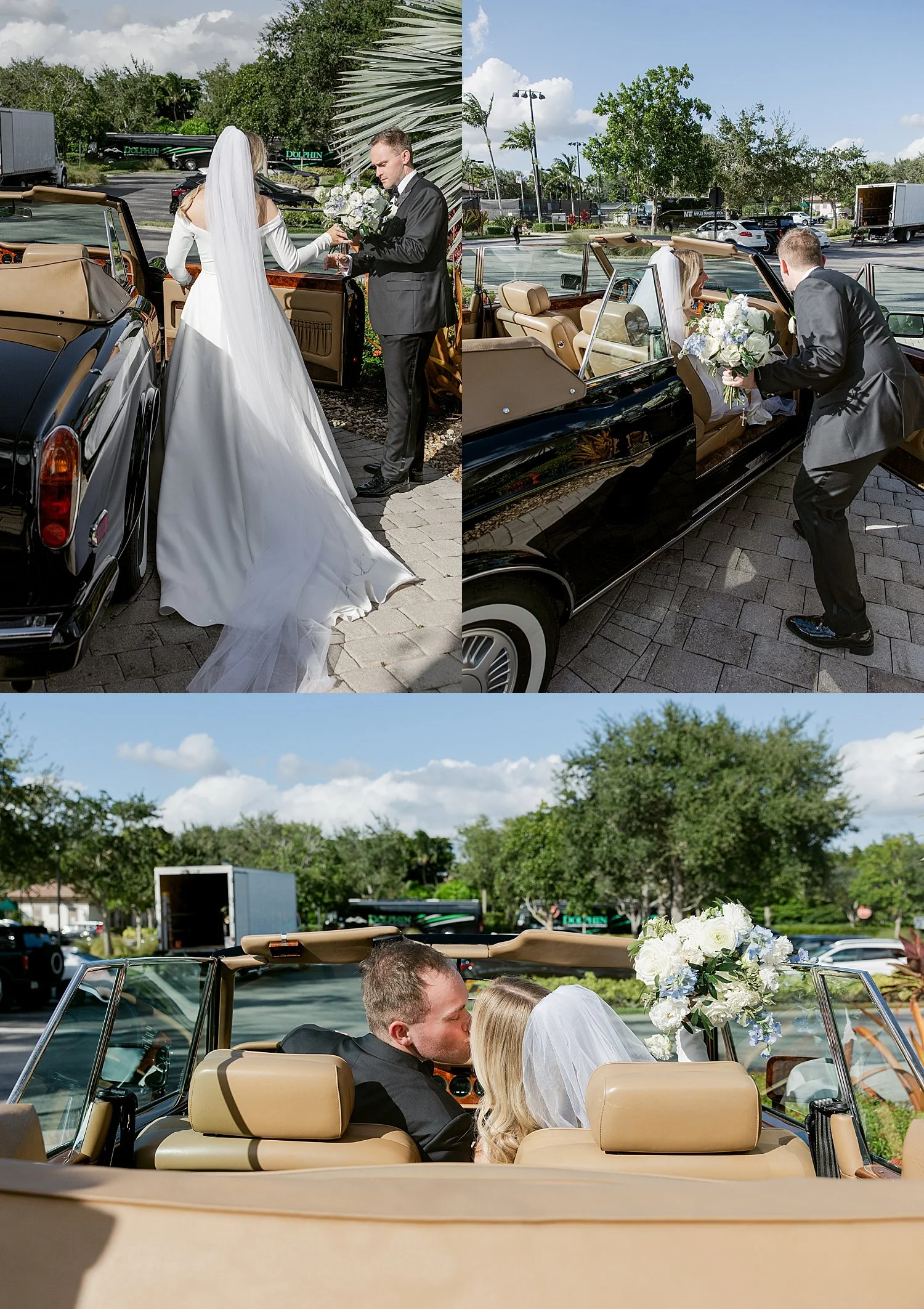  newlyweds step into Bentley for wedding weekend 