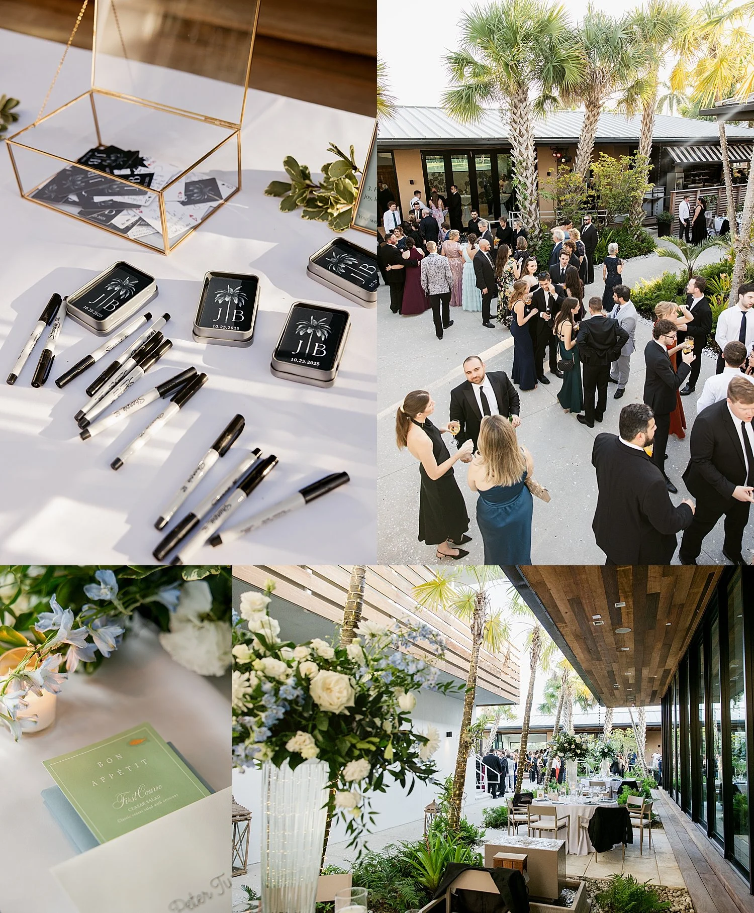 reception details on tables by Taylor Shea Photography 