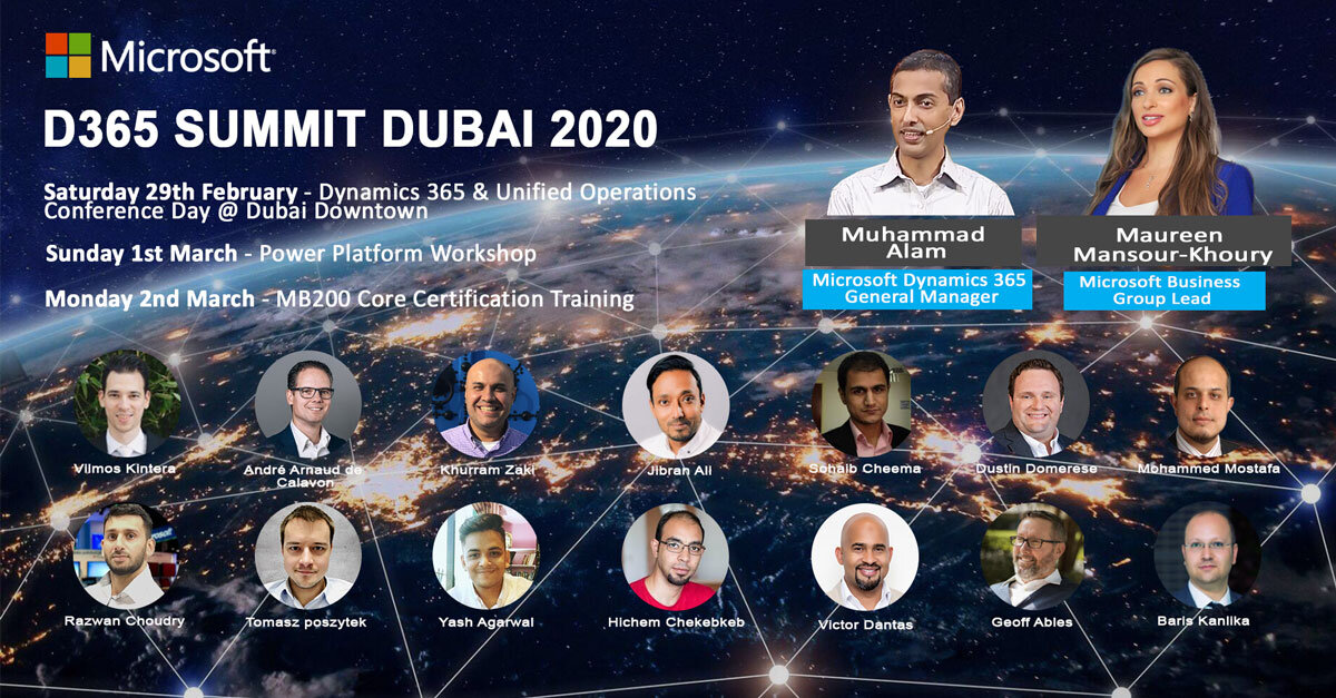 D365 Dubai Summit 2020