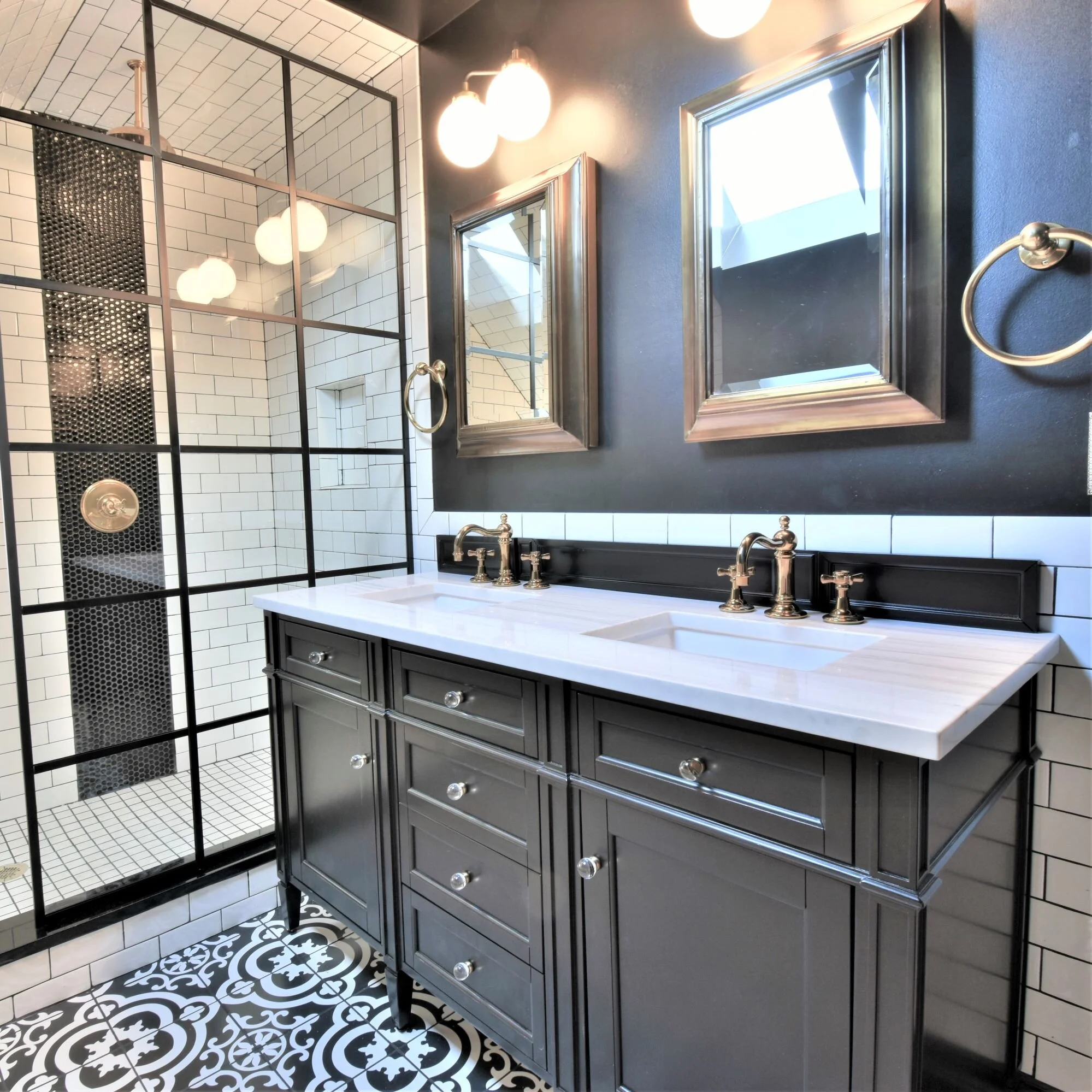 Moody Master Bath