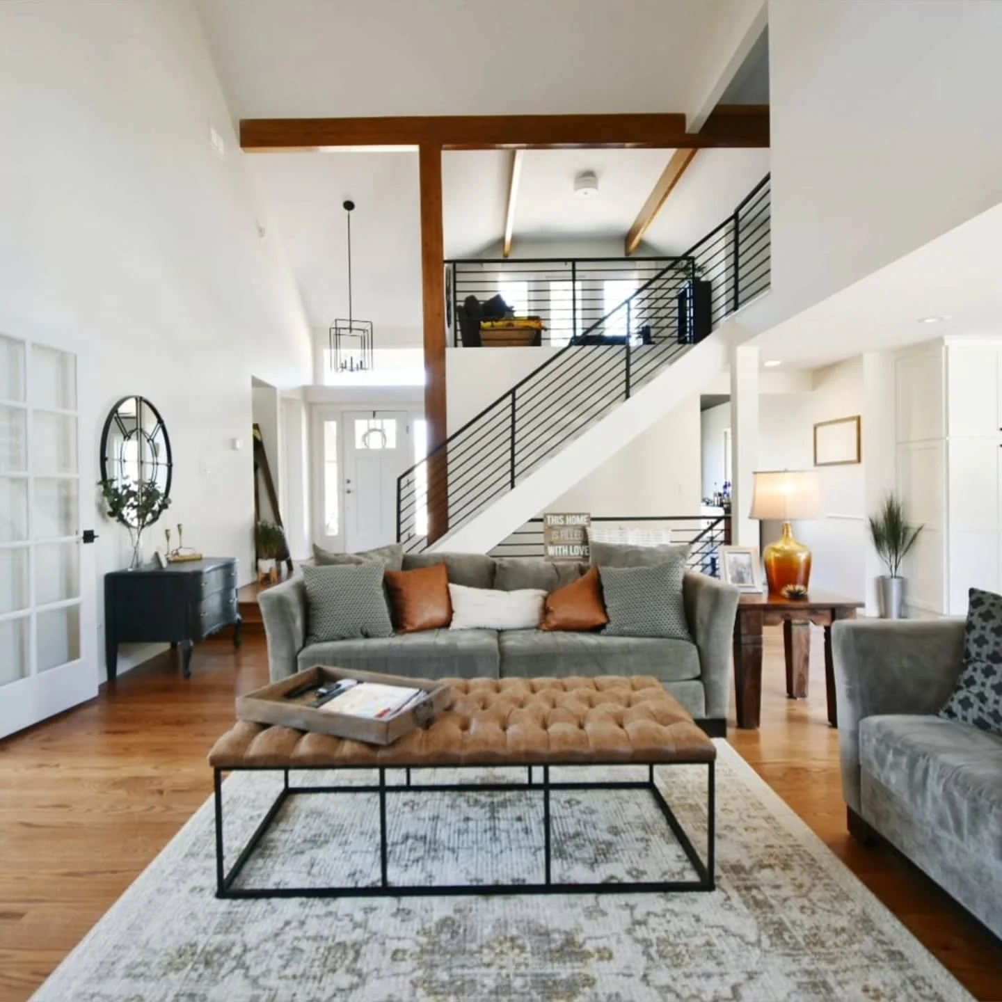 Our love language: Transforming house into homes you want to invite people over to.
