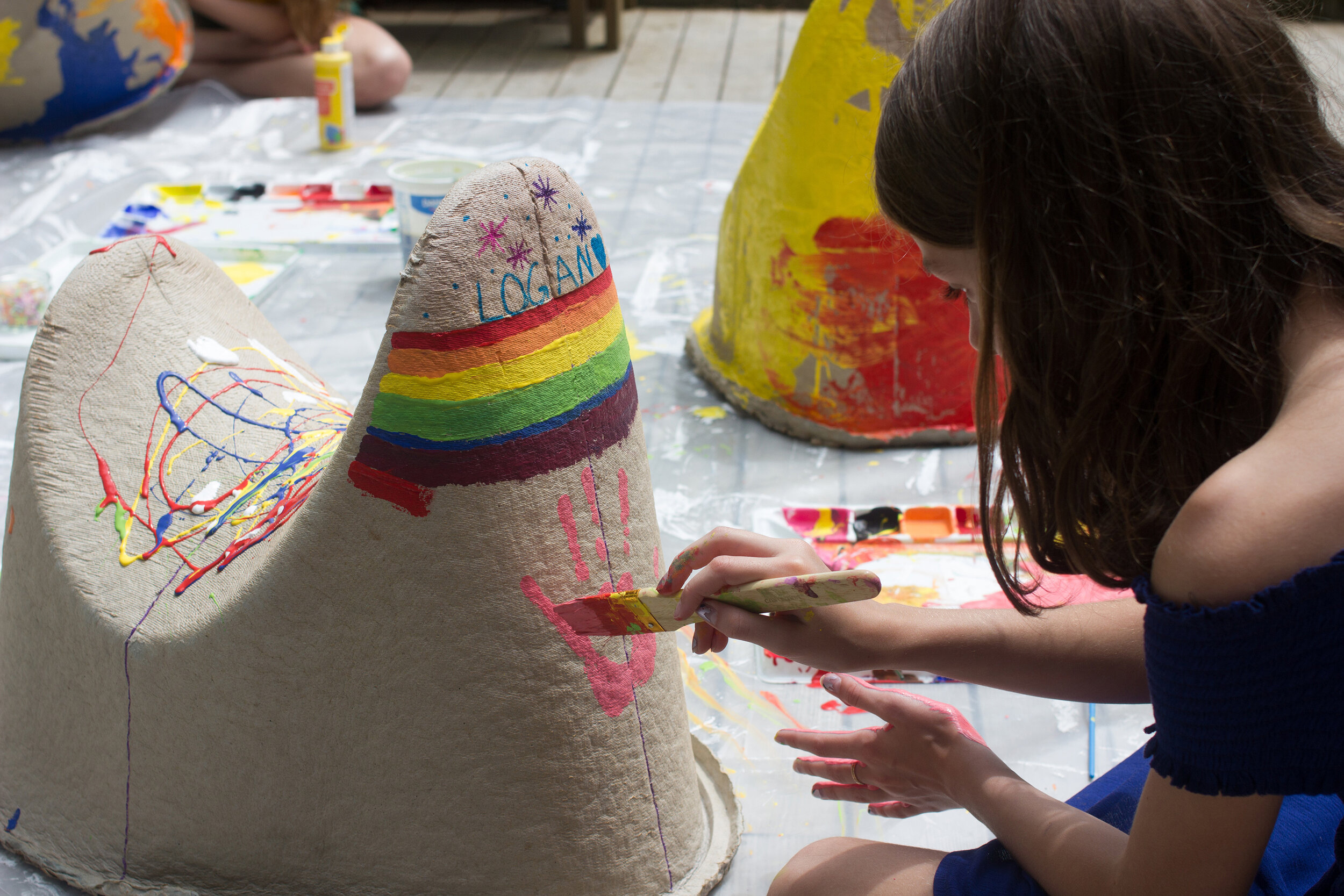 Paper Pulp Chair for Kids