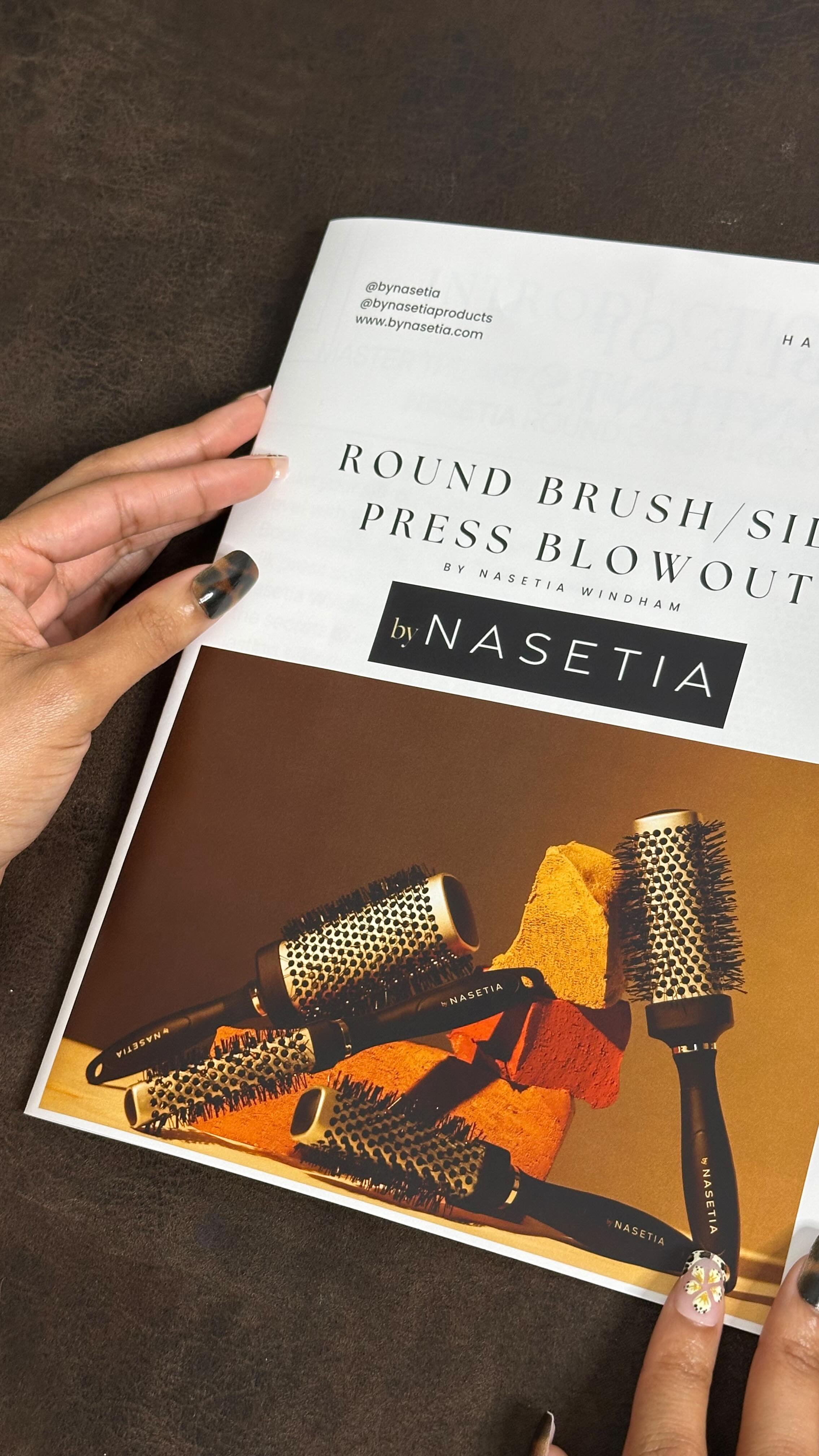Just a sneak peek… 👀
I’m finally putting my round brush blowout technique into an eBook—and it’s almost ready.
✅ Works on ALL textures (yes, even thick & natural)
✅ Gives smoother, healthier results
✅ And makes silk pr