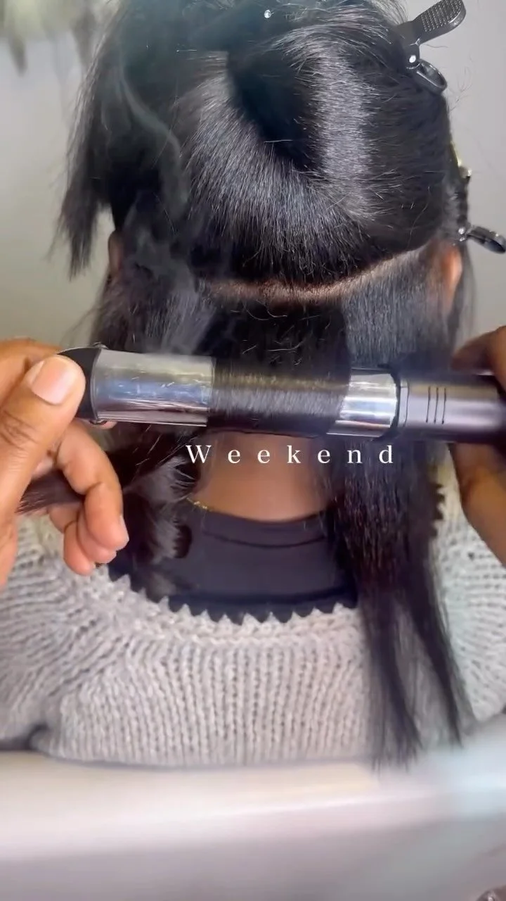 Not all curls are created equal — flat iron curls hold longer on textured hair, while curling irons are great for bounce + volume. It’s all about choosing the right tool for the finish you want. Team straightener or team curler? what&rsqu