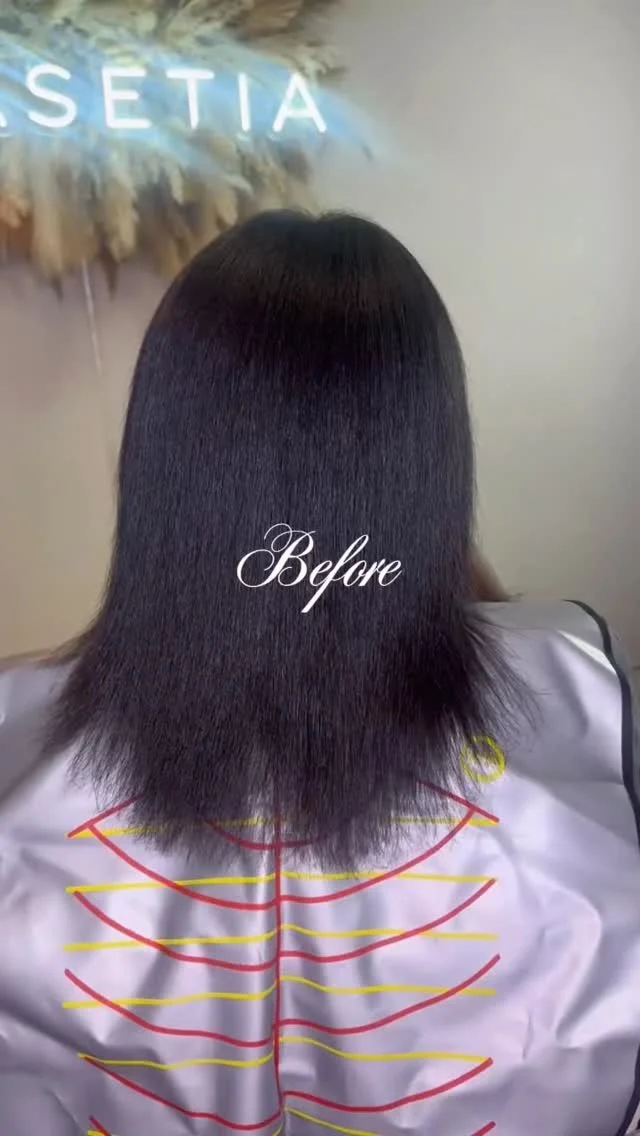 ✨ “Nothing like a fresh silk press + trim combo! 💇🏾‍♀️ Healthy ends = flawless movement, longer-lasting results, and that effortless shine. Sometimes all your hair needs is a little dusting to really glow. 🌟 #HealthyHairFirst #SilkPressM
