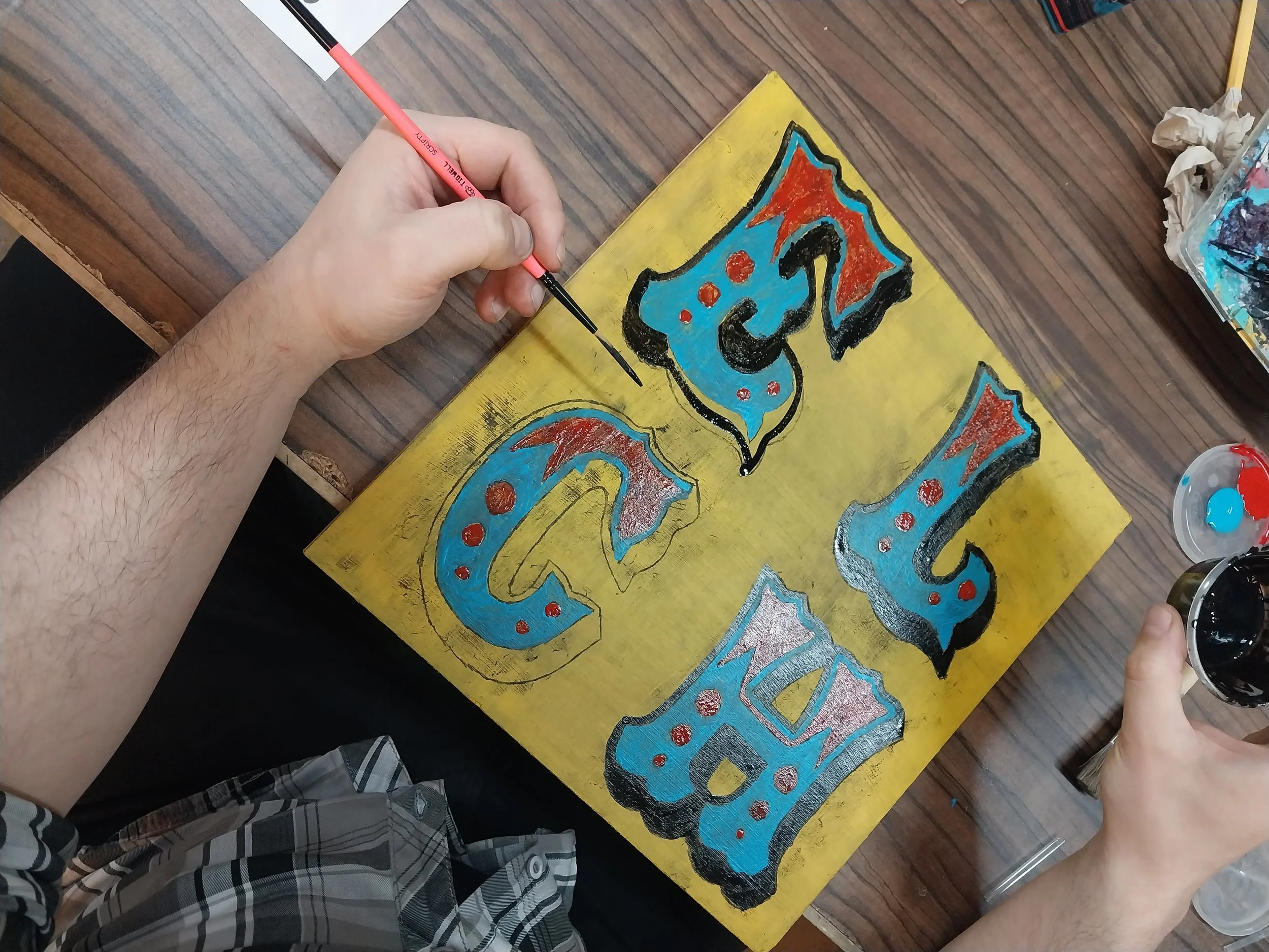 Signpainting workshop