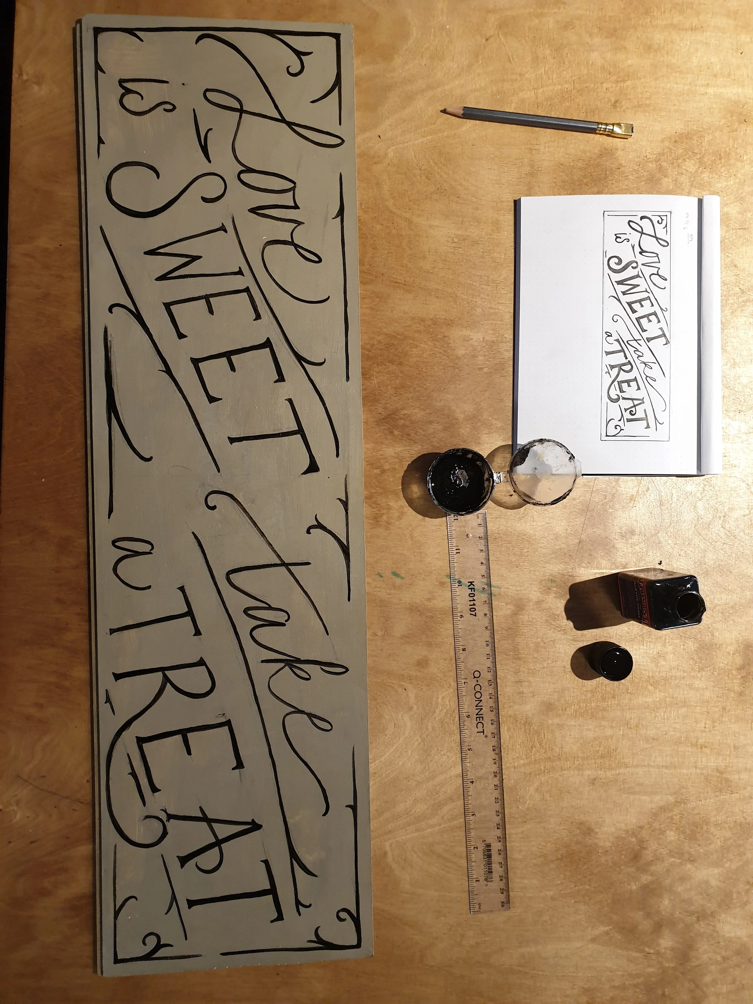 love is sweet sign process 2.jpg