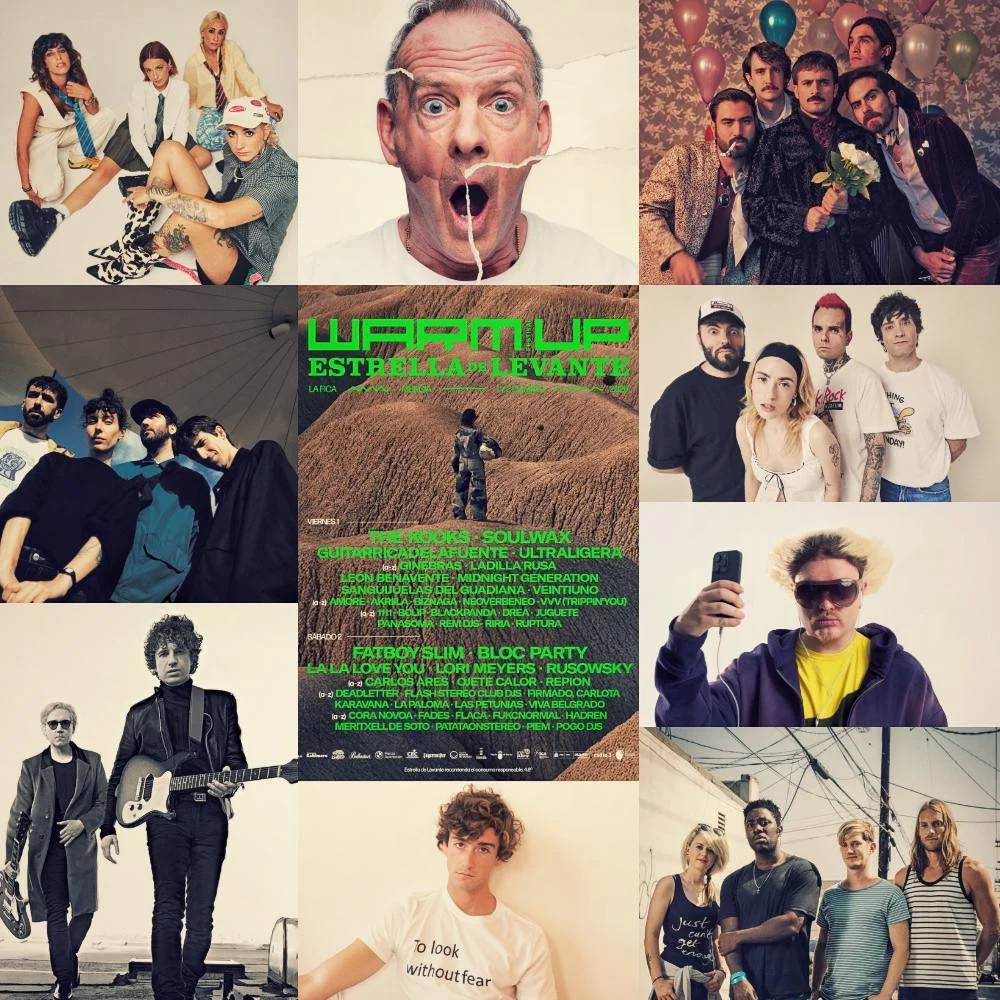 El Warm Up Festival cierra cartel y anuncia su reparto por días