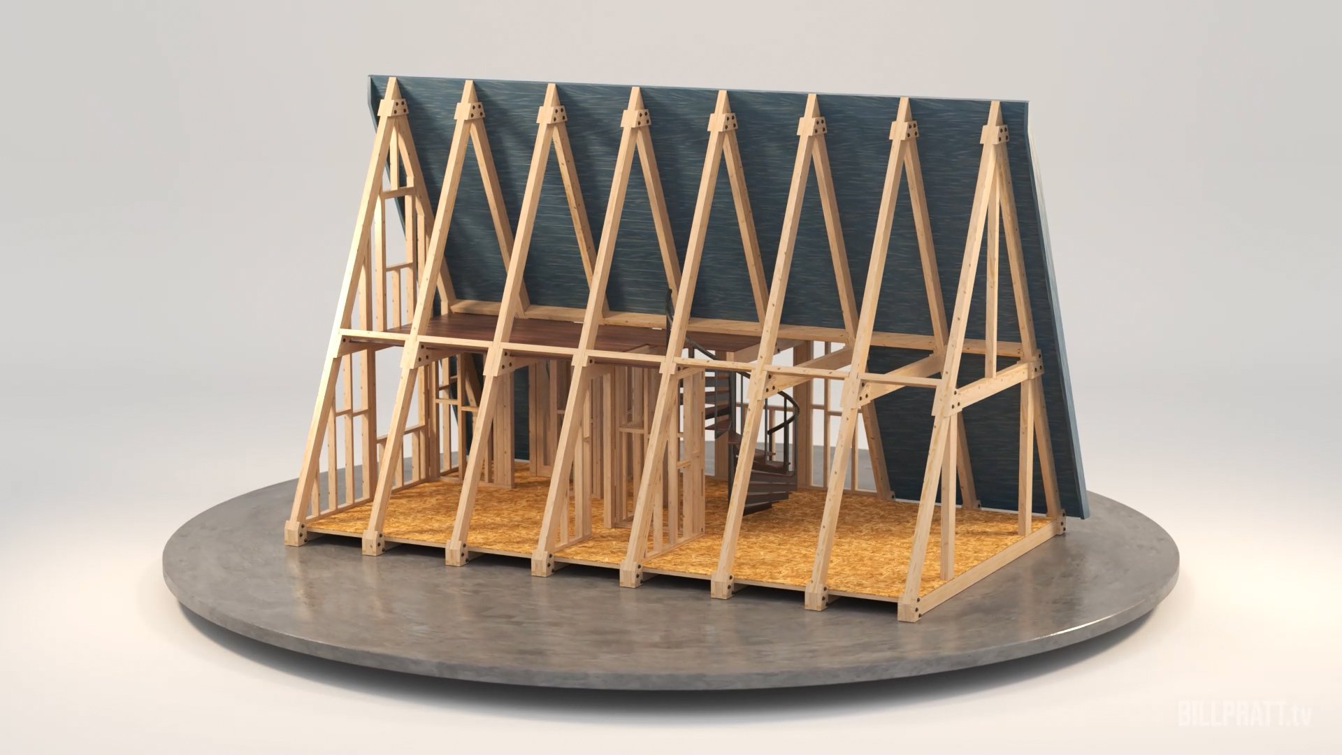 3D A-Frame