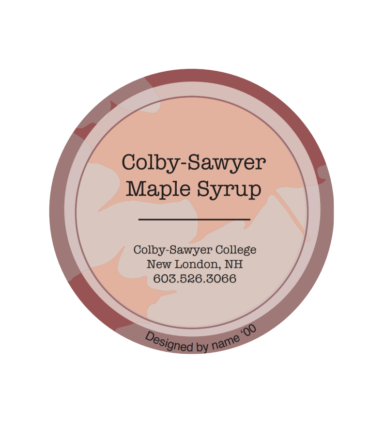 Maple Syrup Label
