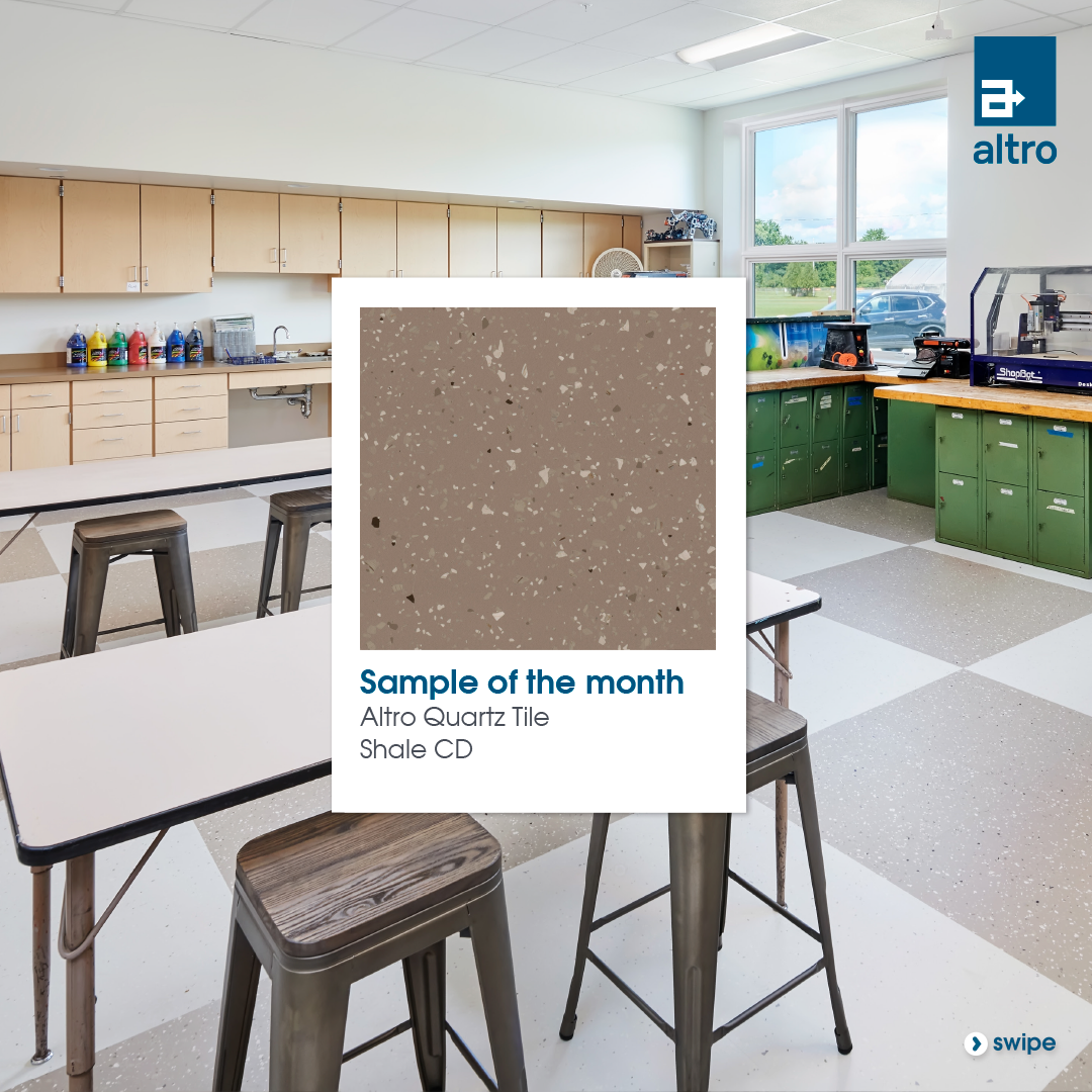 Sample of the month social media post