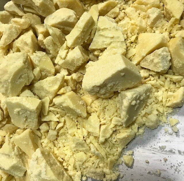 Cocoa butter is the delicious smelling main ingredient in Better Butter Care that is ethically sourced and has a pile of antioxidants that are great for helping out skin during the healing process from tattoos, bug bites, scrapes, dry skin, winter cr