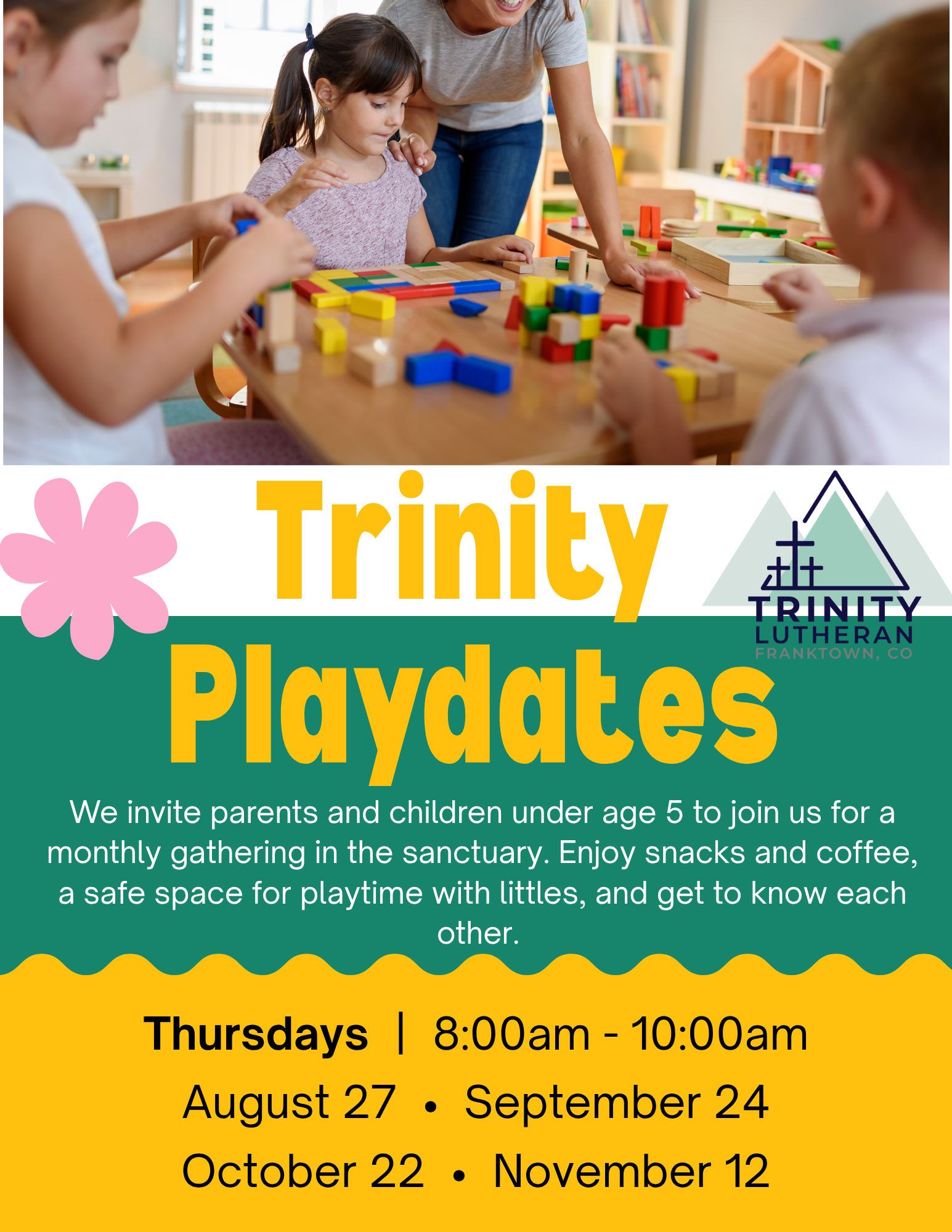 Trinity Playdates Starts this Fall! 