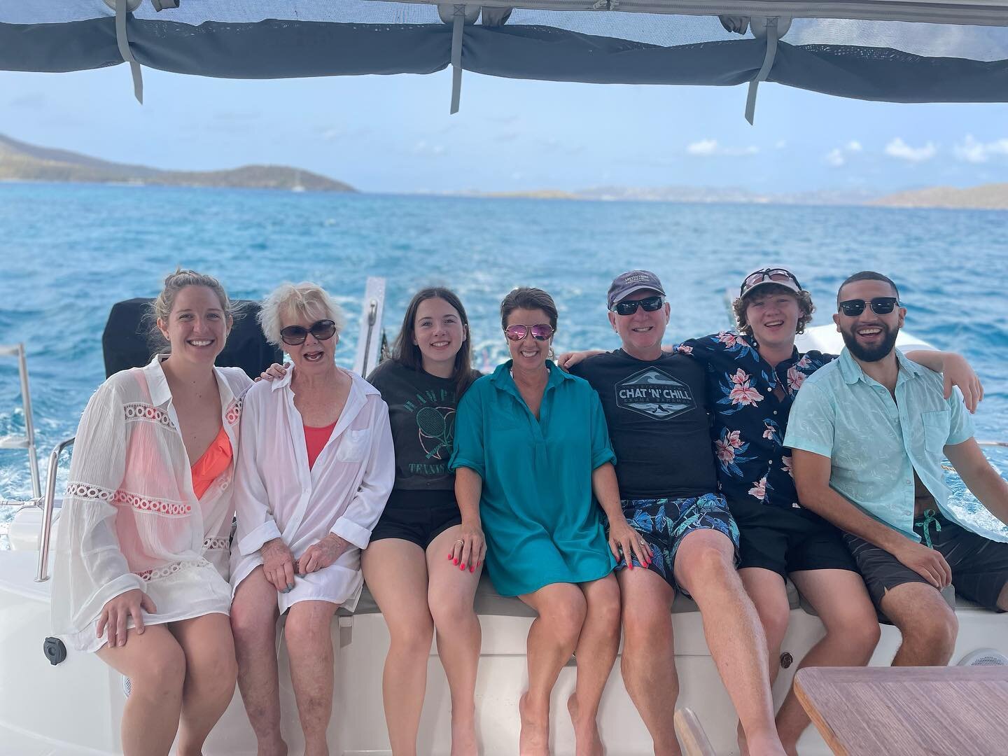 This family from Dallas sure knows how to have a good time! 👍🎉⛵️⛵️⛵️Great day on Ciao Bella with a great family! 🙏 Book your day on Ciao Bella for next season now! 340-643-1699
.
.
.

#ciaobellacharters #sailingcaribbean #privatecharter #stthomas 