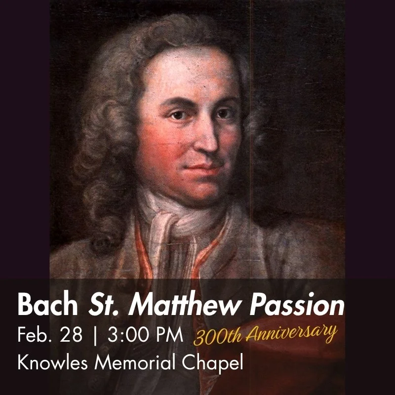 Bach St. Matthew Passion - 300th Anniversary