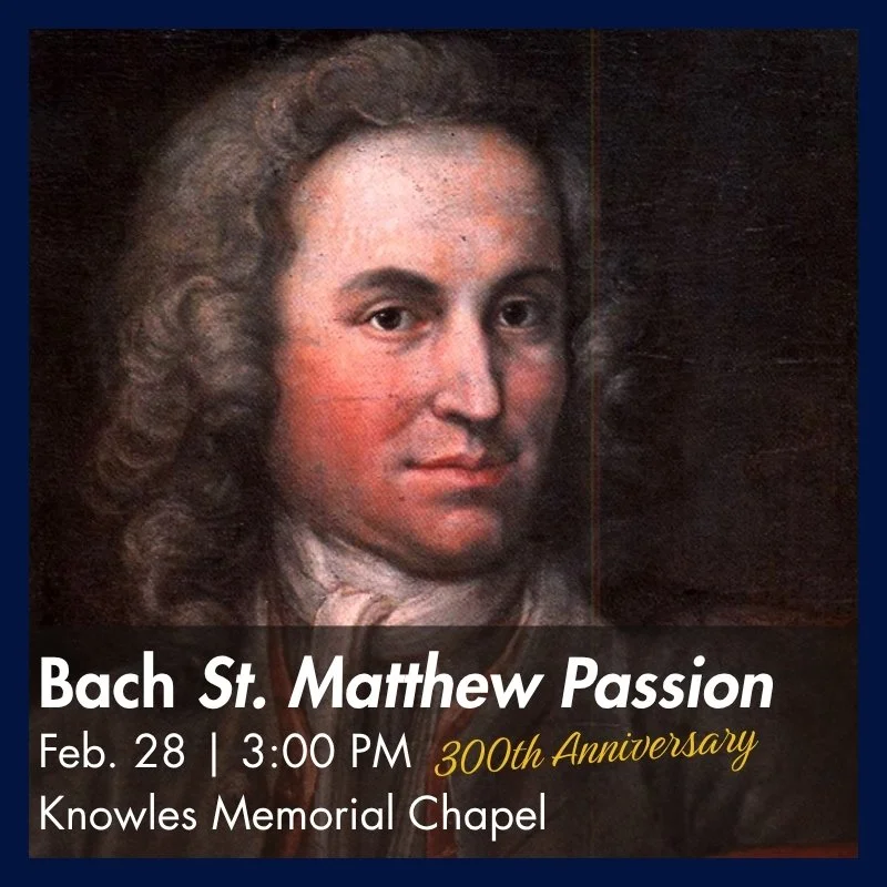 Bach St. Matthew Passion - 300th Anniversary