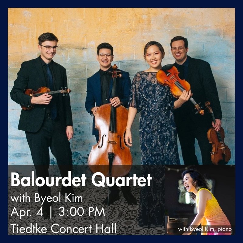 Balourdet Quartet with Byeol Kim