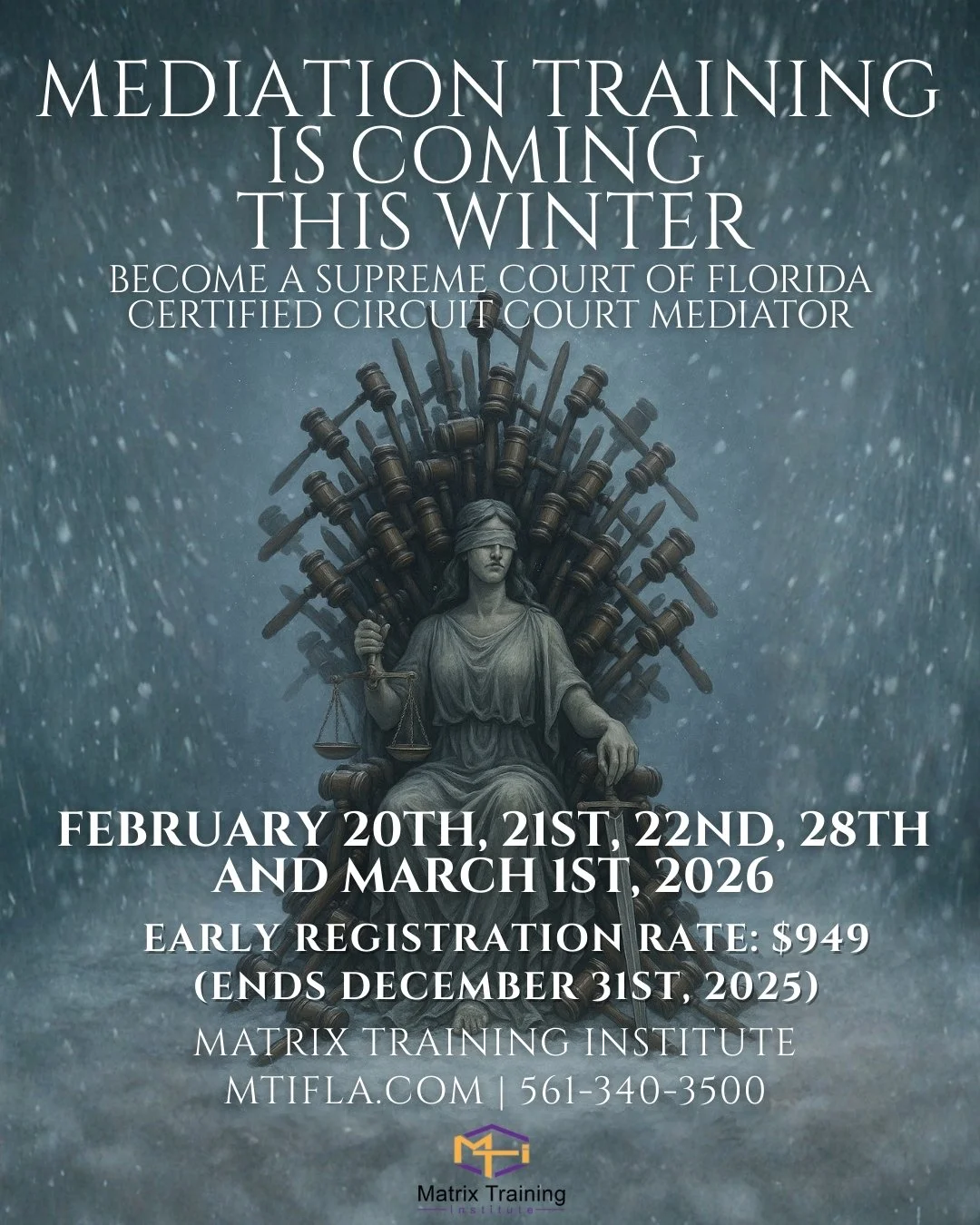 Mediation Training Matrix Mediation