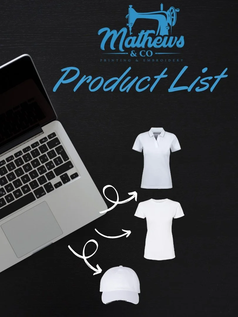 Mathews & Co. Product List