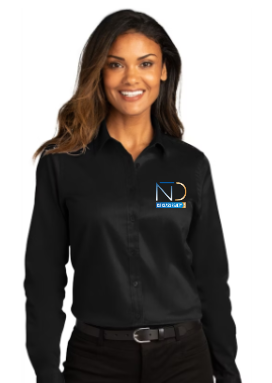 Women's Dress Shirt (Black)
