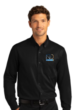 Men's Dress Shirt (Black)