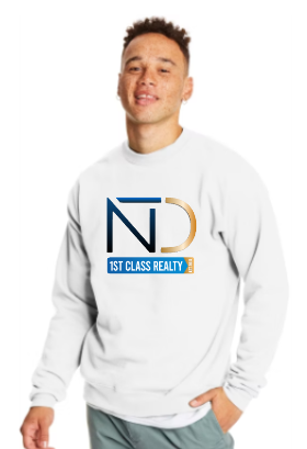 Unisex Sweatshirt (White)