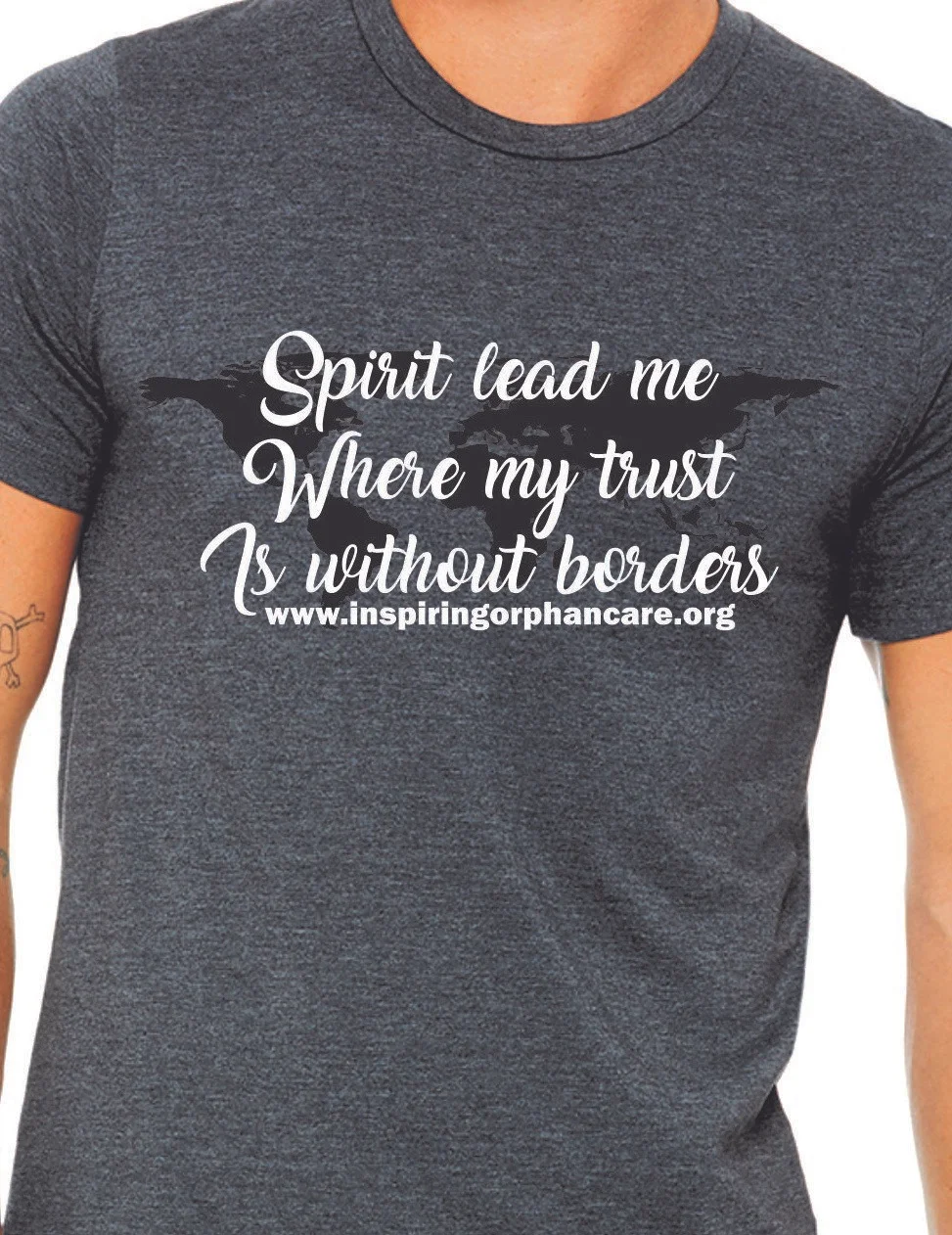 "Spirit Lead Me" T-Shirt (Heather Gray)