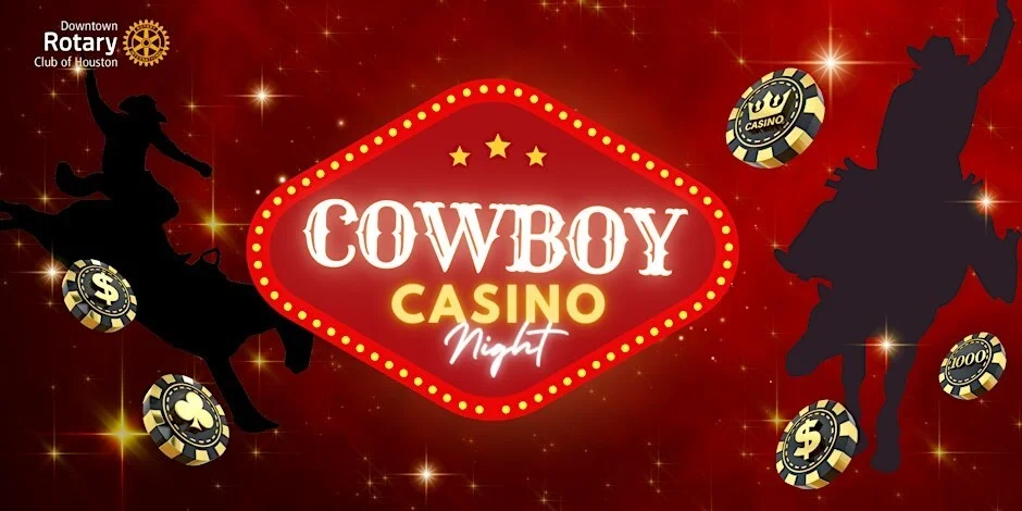 Cowboy Casino Night Ticket