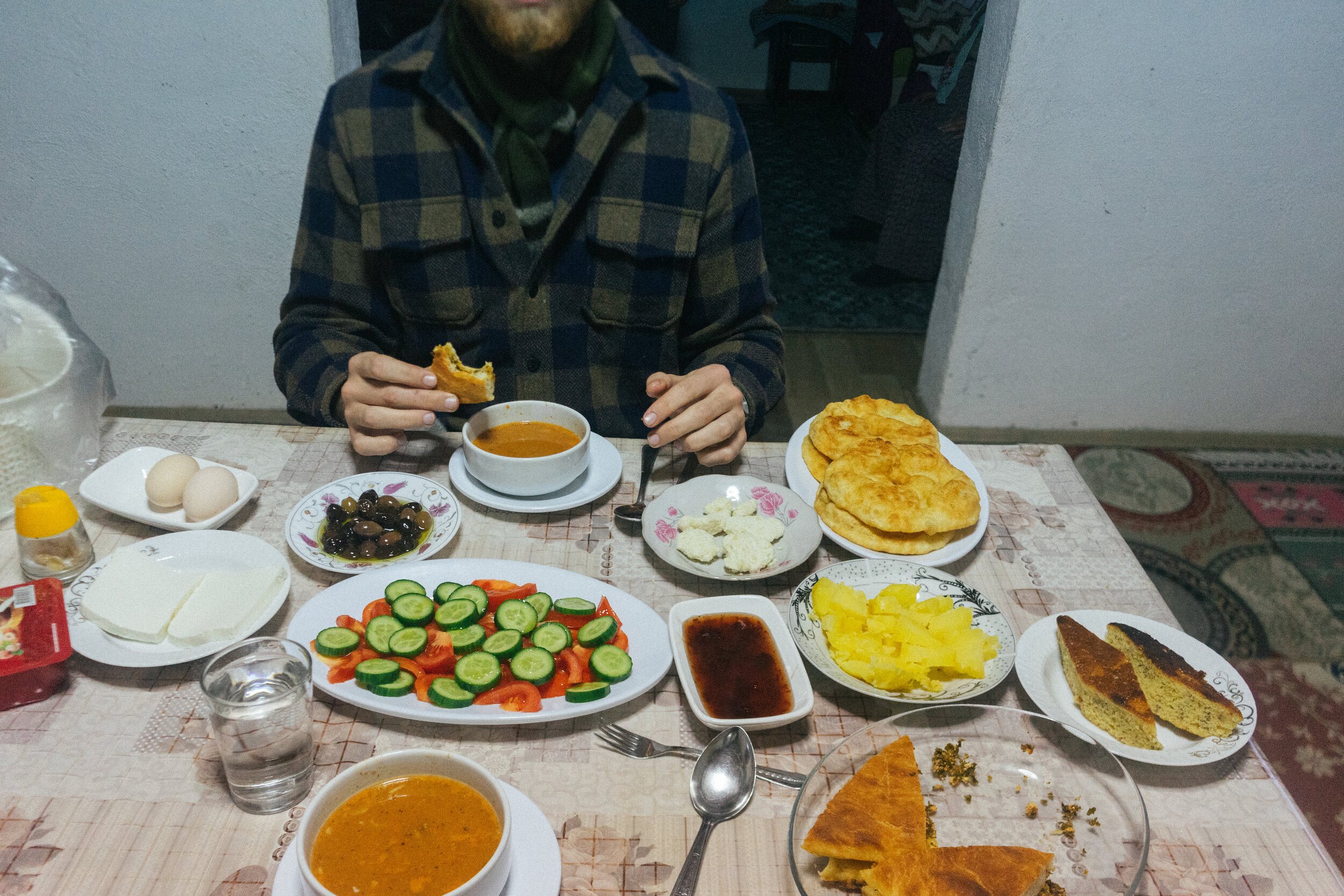 Breakfast at Ramazan Pansiyon