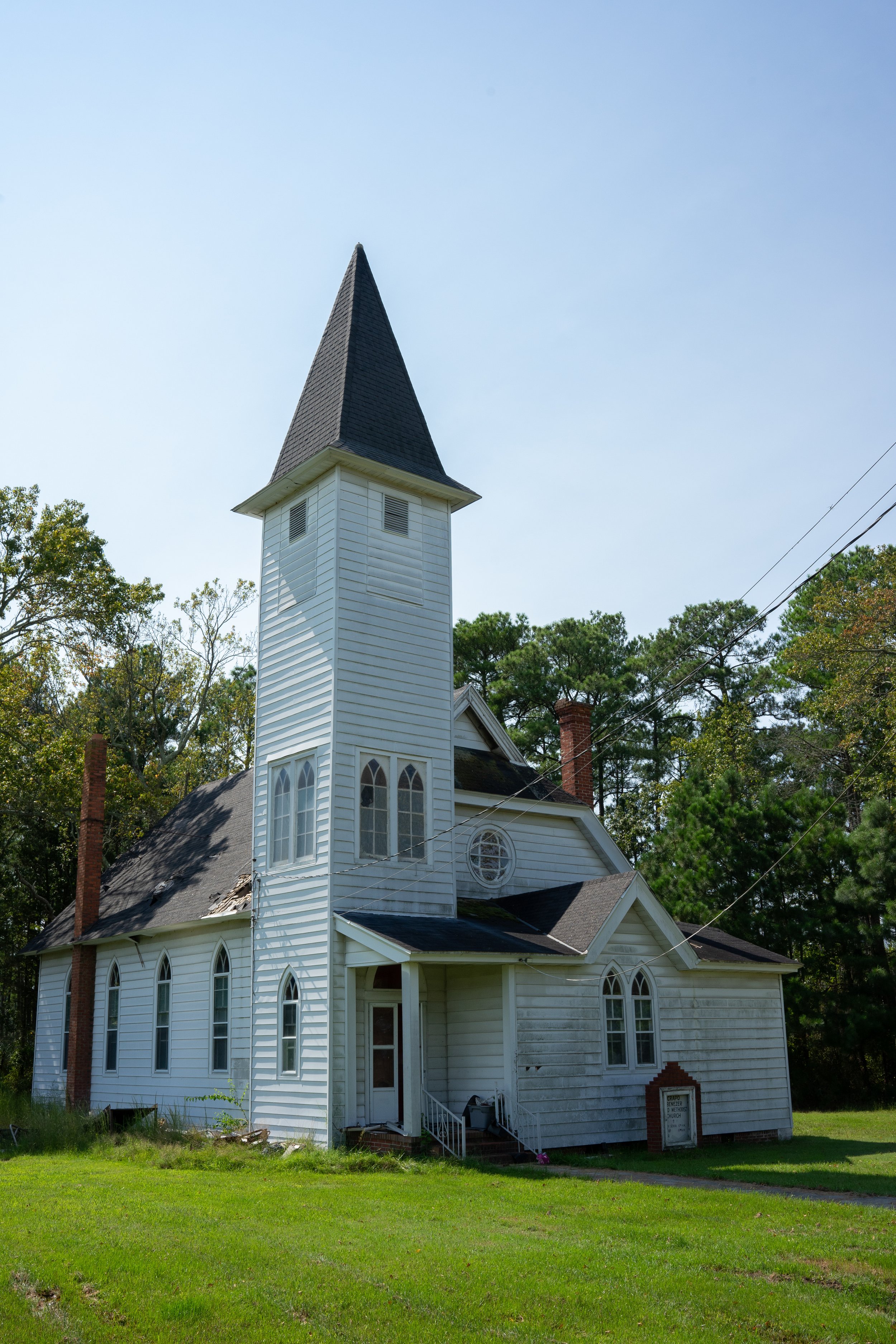 The Abandoned Church in Crapo, Maryland