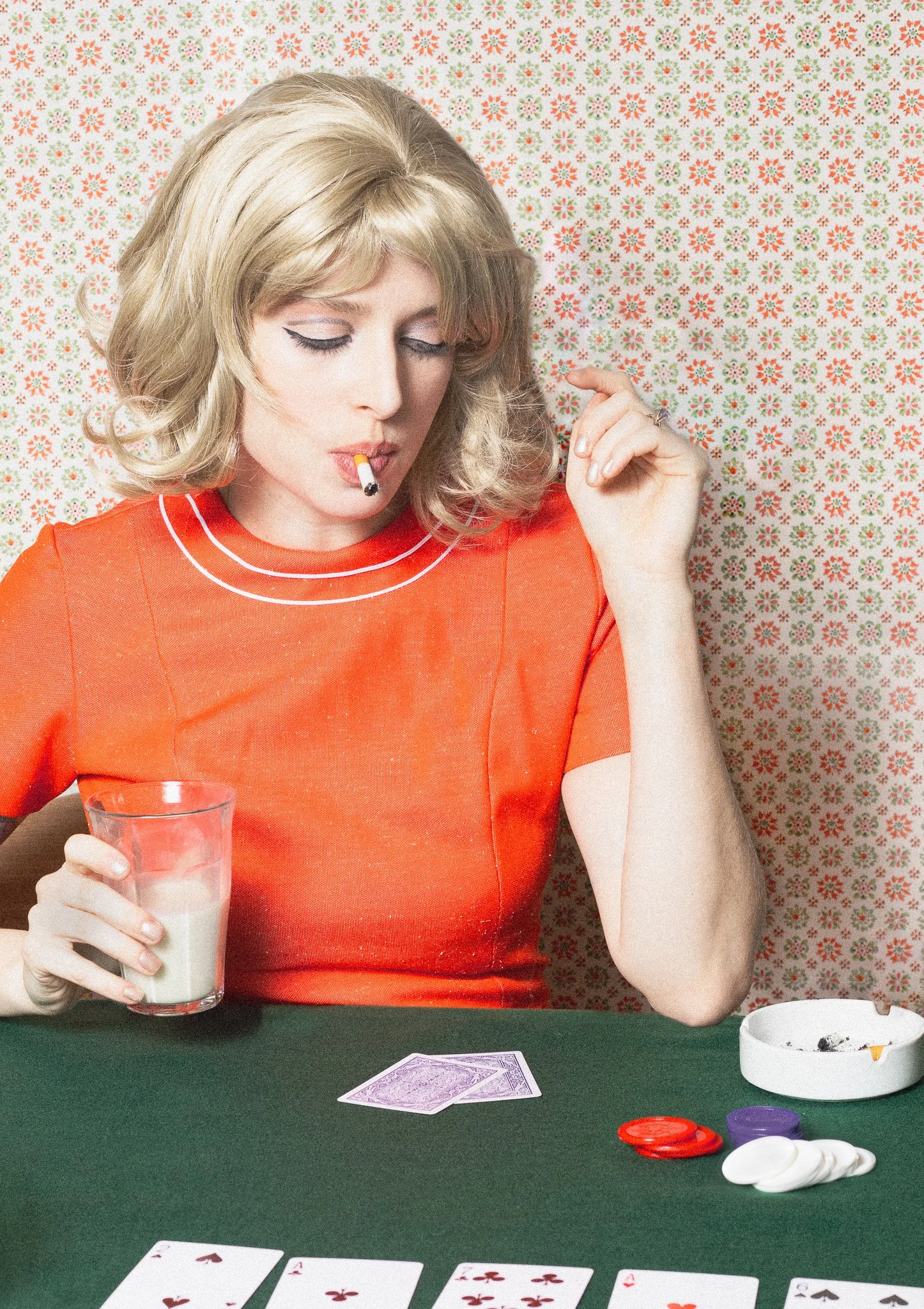 Decades: '60s Gambler, Self-Portrait, 2025.