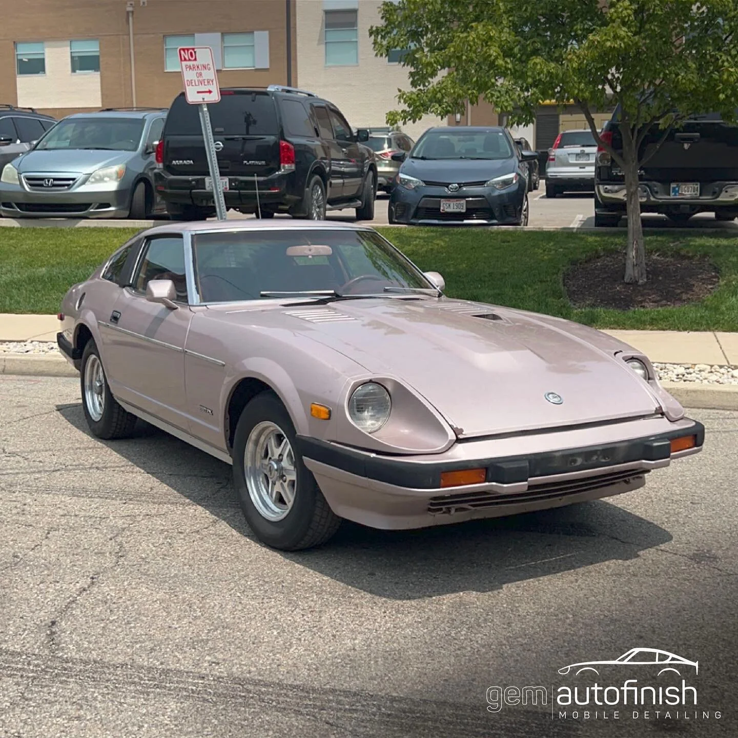 Looking forward to warmer weather! Give us a call this spring when it&rsquo;s time to bring your car out of its winter &ldquo;hibernation.&rdquo; 🌼⁣
⁣
☎️ (937)-203-8064⁣
⁣
#auto #detailing #gemautofinish #datsun #nissan #280zx #s130 #classic #dayton