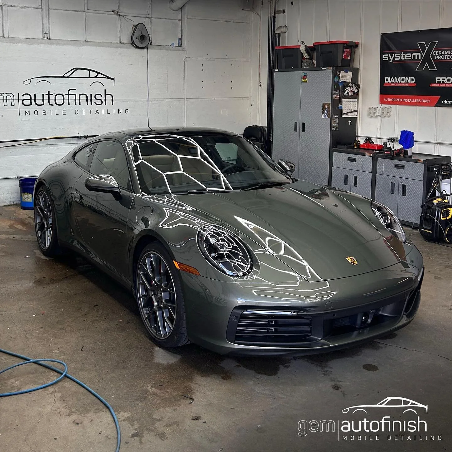 This was our first time working on a new gen and boy are they impressive! It was such a pleasure completing a maintenance detail on our clients 992 911. Take a look!⁣
⁣
Message us to book your appointment today!⁣
☎️ 937-203-8964⁣
⁣
#auto #detailing #
