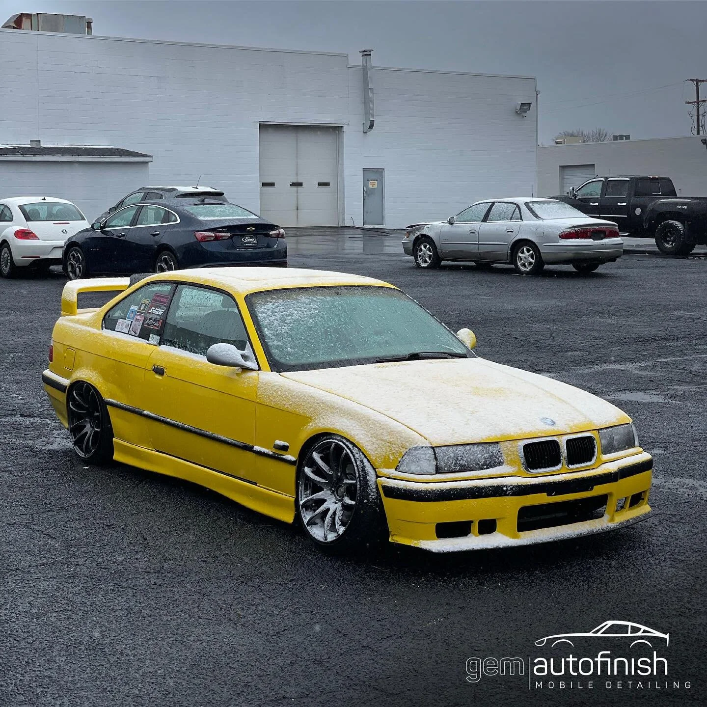 Winter weather inbound!❄️ Consider a wax, sealant, or coating to protect your ride this season. AND don&rsquo;t forget about gift cards for your friends and family before Christmas! Gift certificates are available for purchase at the link in bio.⁣
⁣
