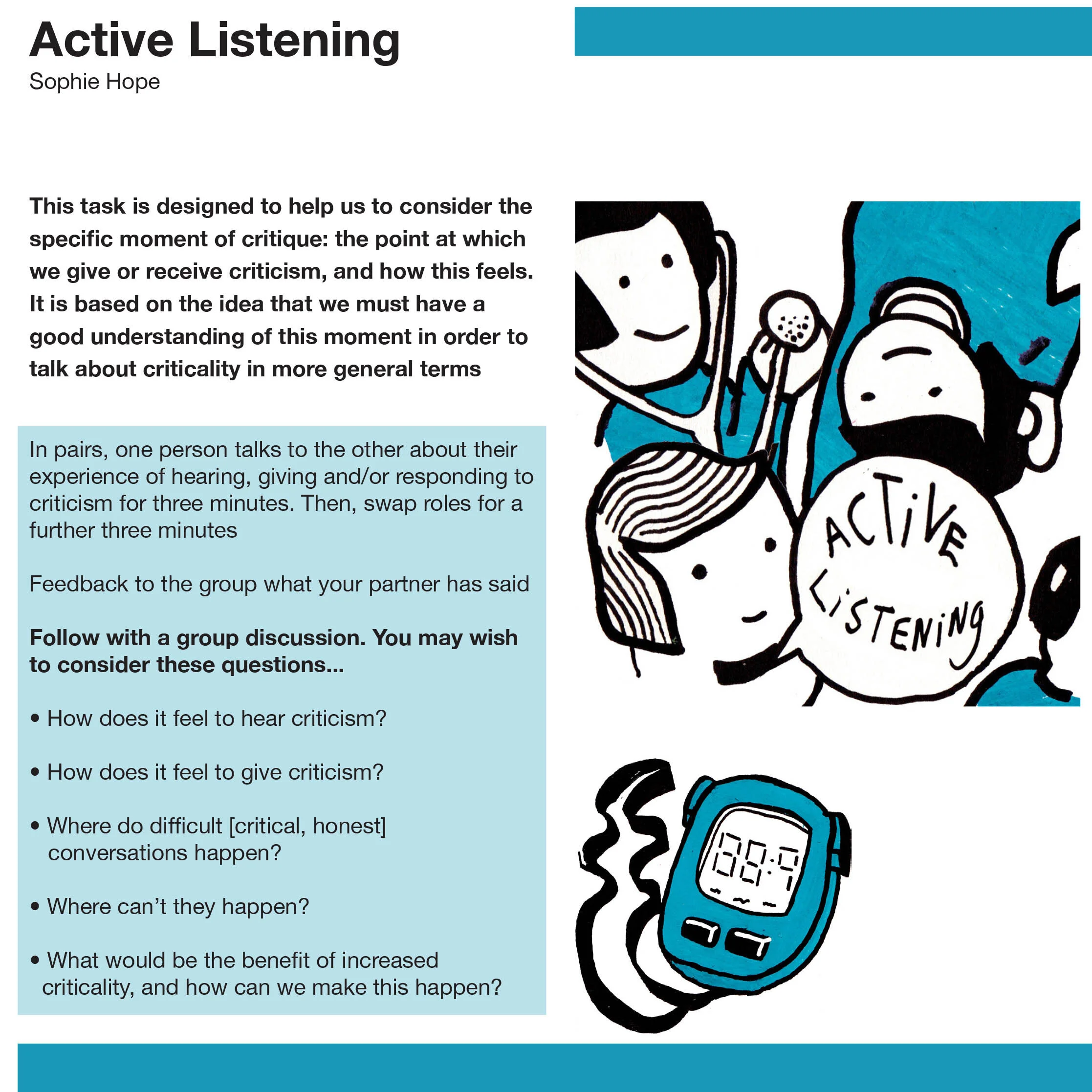 A Critical Task by Sophie Hope, illustrated by Jo Buchan