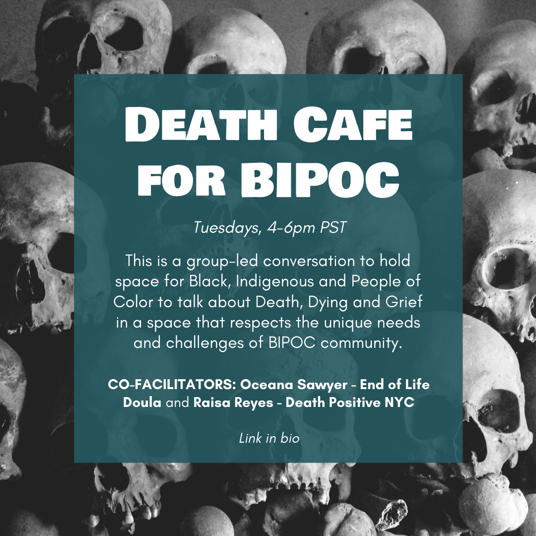 Virtual Death Cafe for PGM Only  