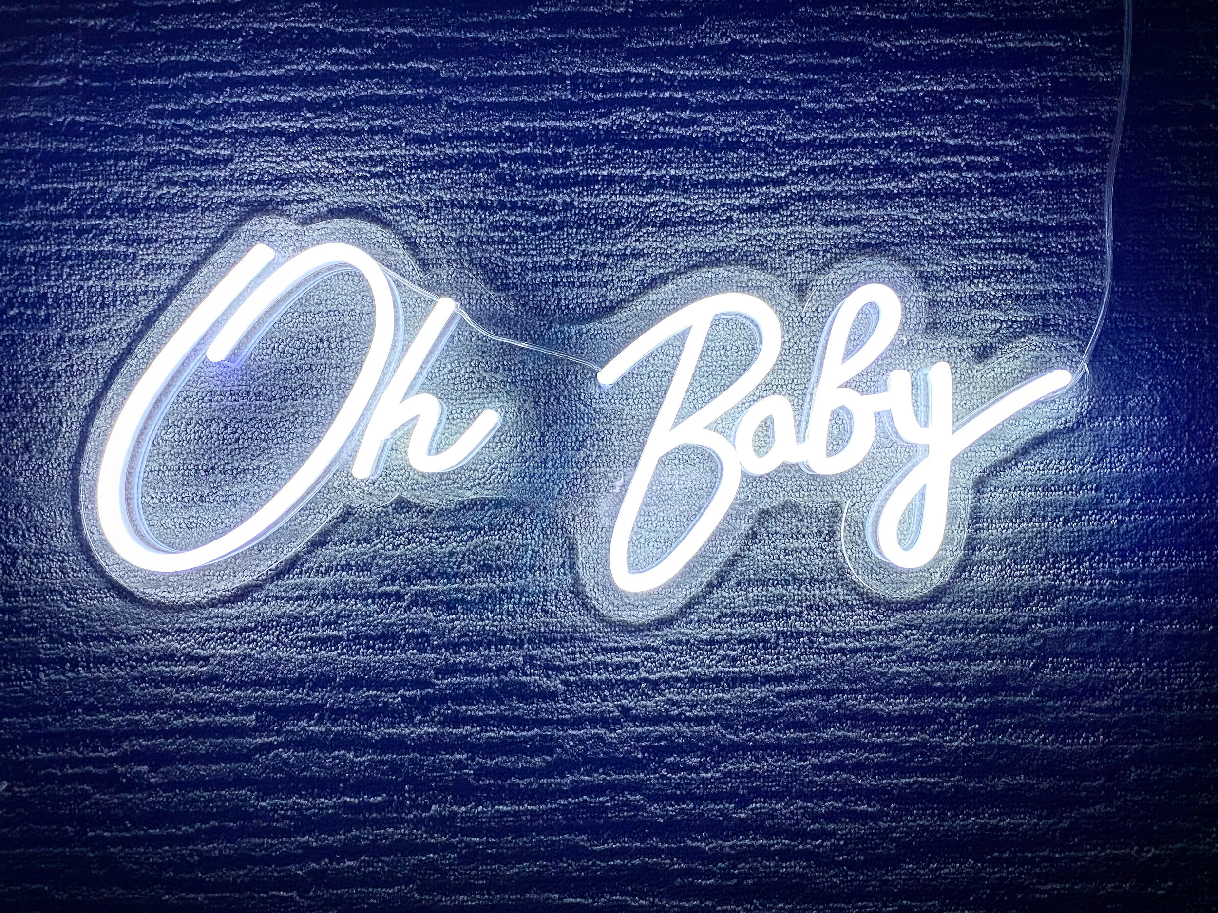 ‘Oh Baby’ Neon Sign Rental - MN & WI