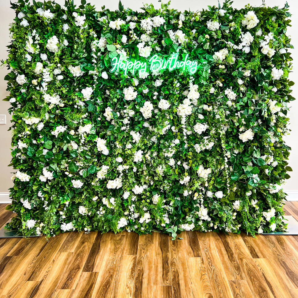Eden Greenery &amp; Flower Wall